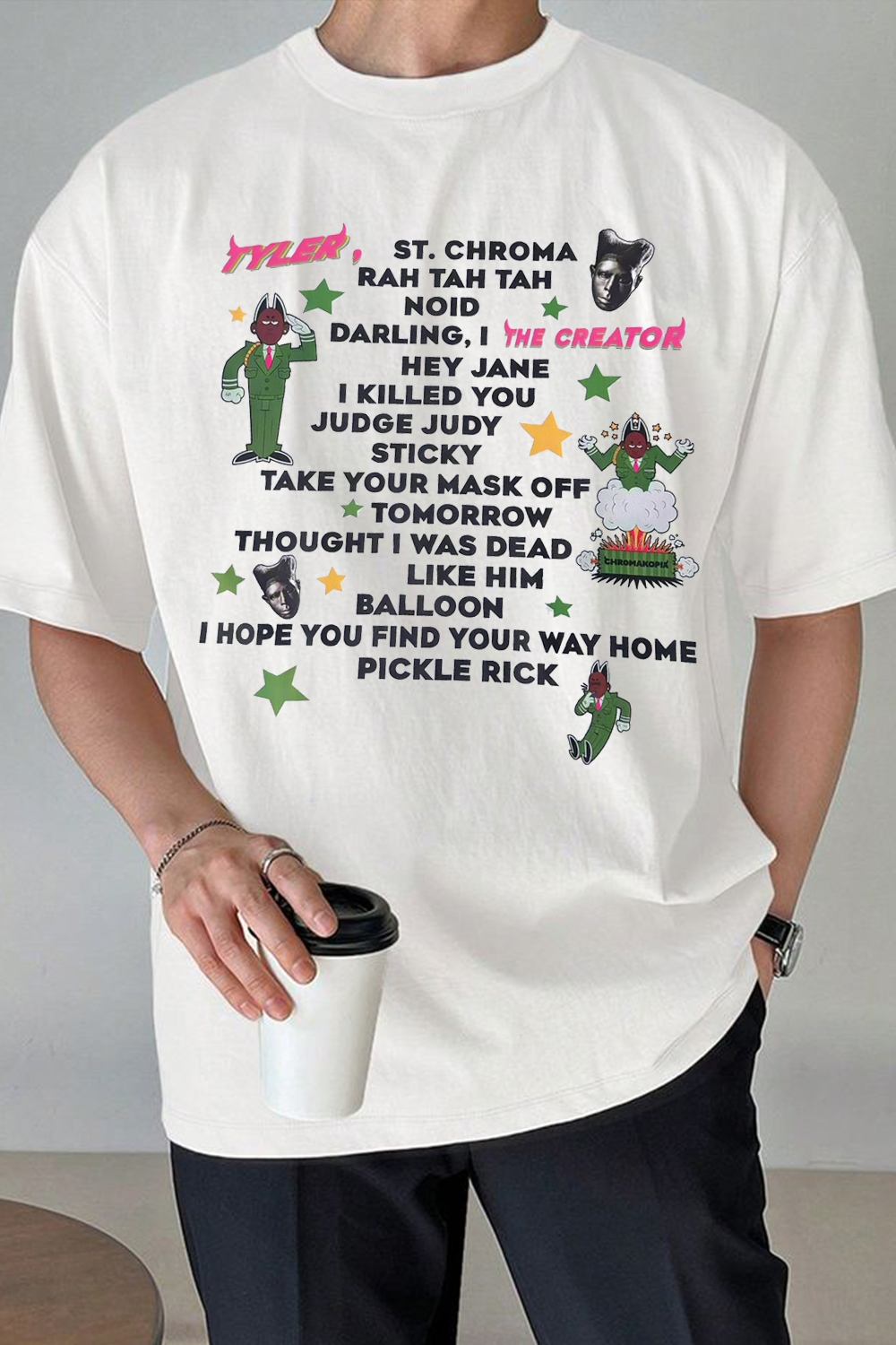 New tylerthecreator round neck men’s t-shirt