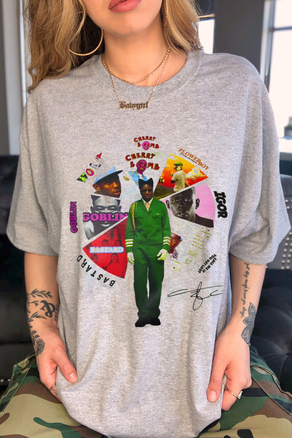 New tylerthecreator 4 New Design Album Tee For Women