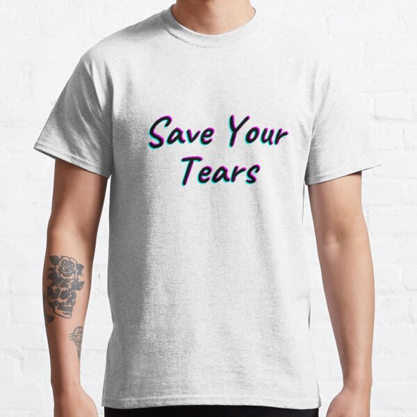 The Weeknd -  Save Your Tears Basic T-Shirt 