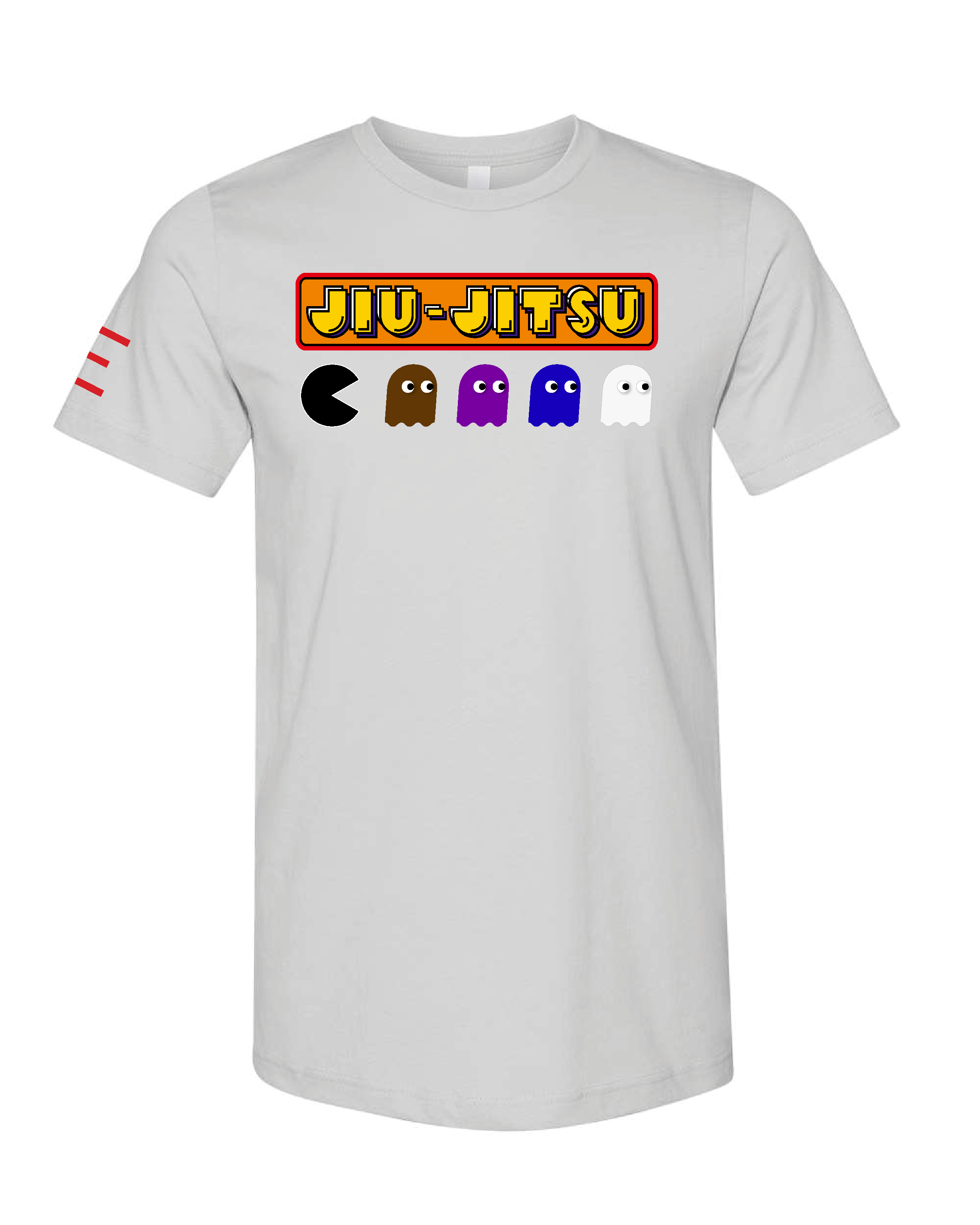 JIU-JITSU -Black Belt Eating All the Other Belts T-shirt