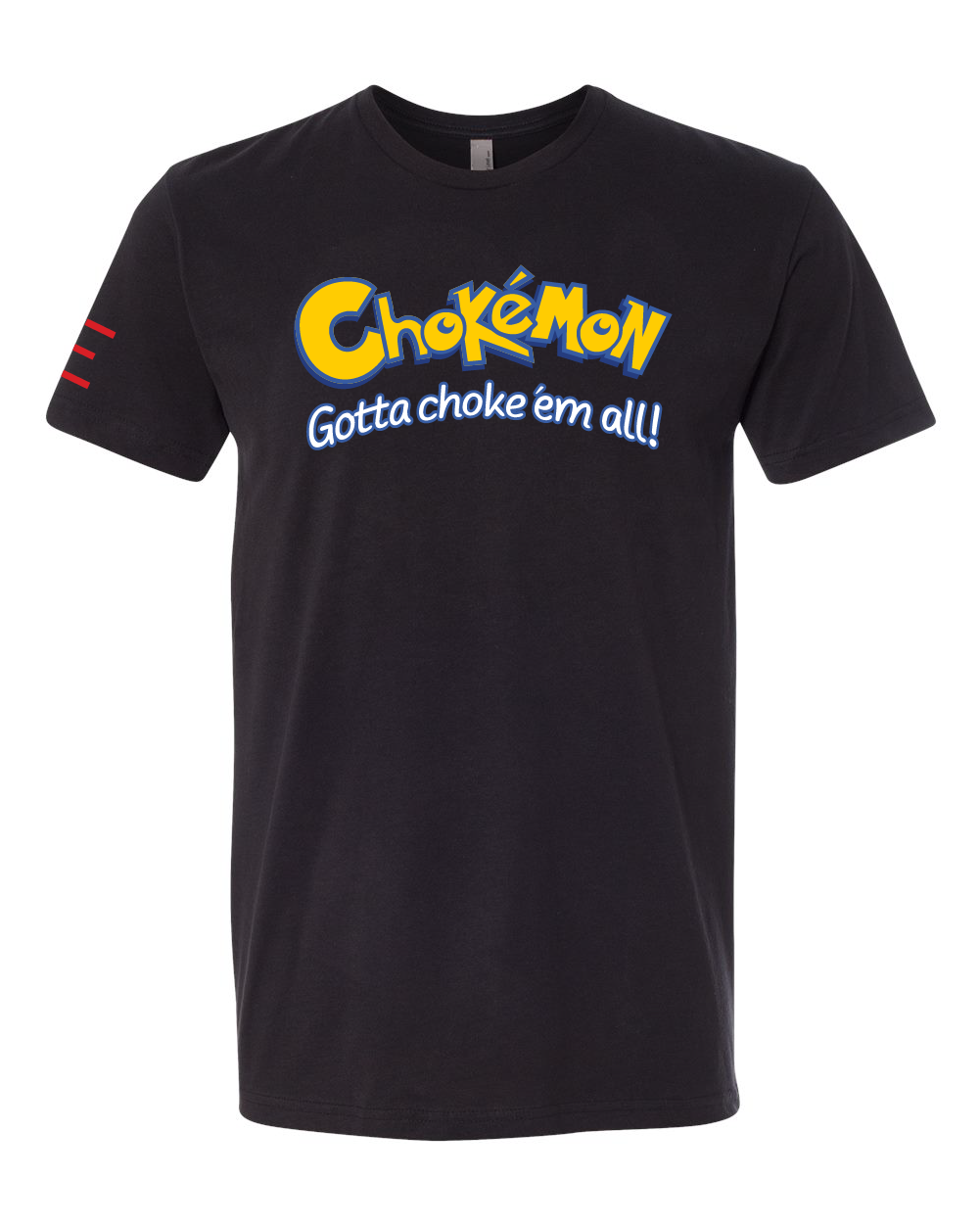 Chokmon Trainer - Jiu-Jitsu T-Shirt Parody of Pocket Monster 