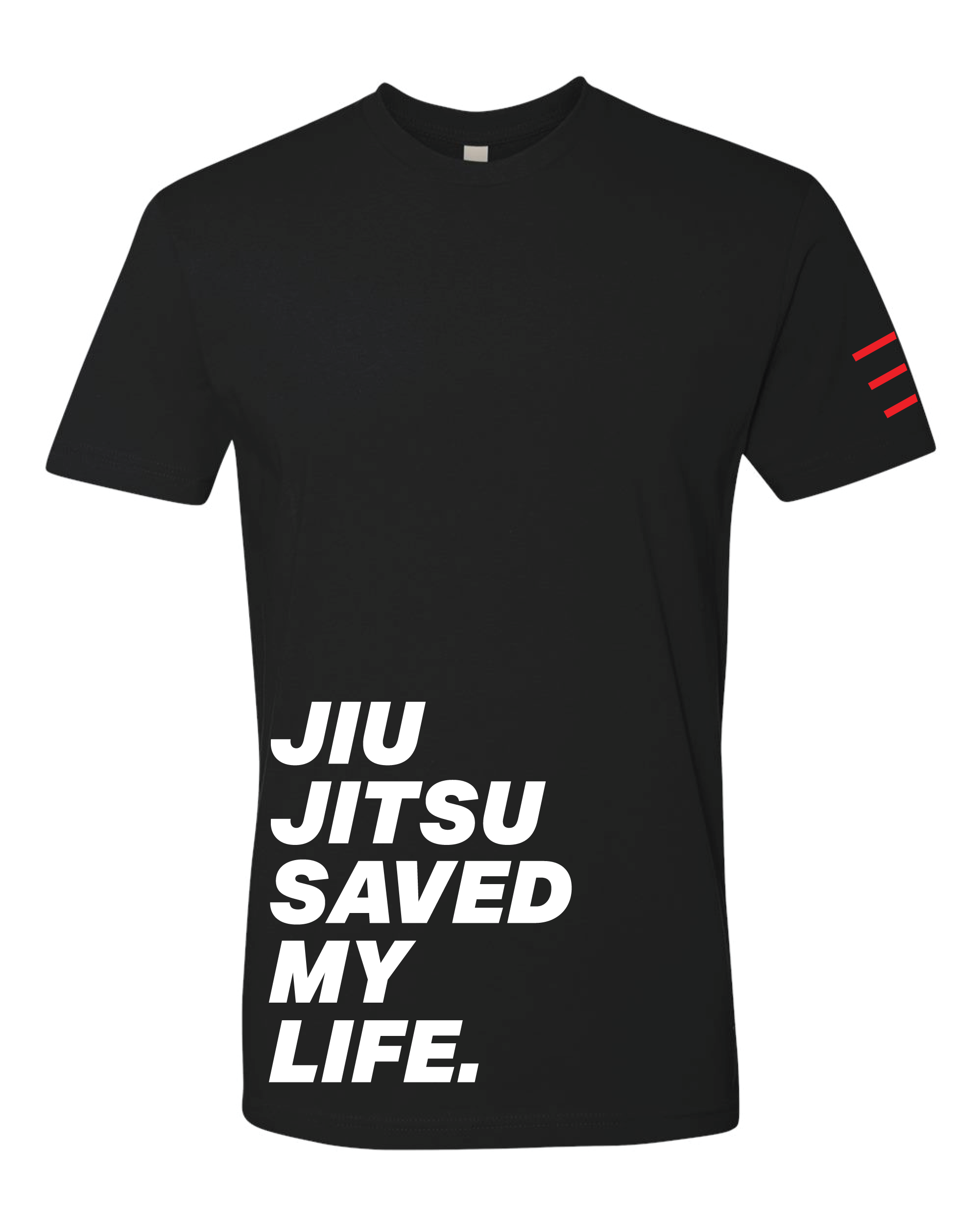 "Jiu Jitsu Saved My Life" BJJ Basic T-shirt