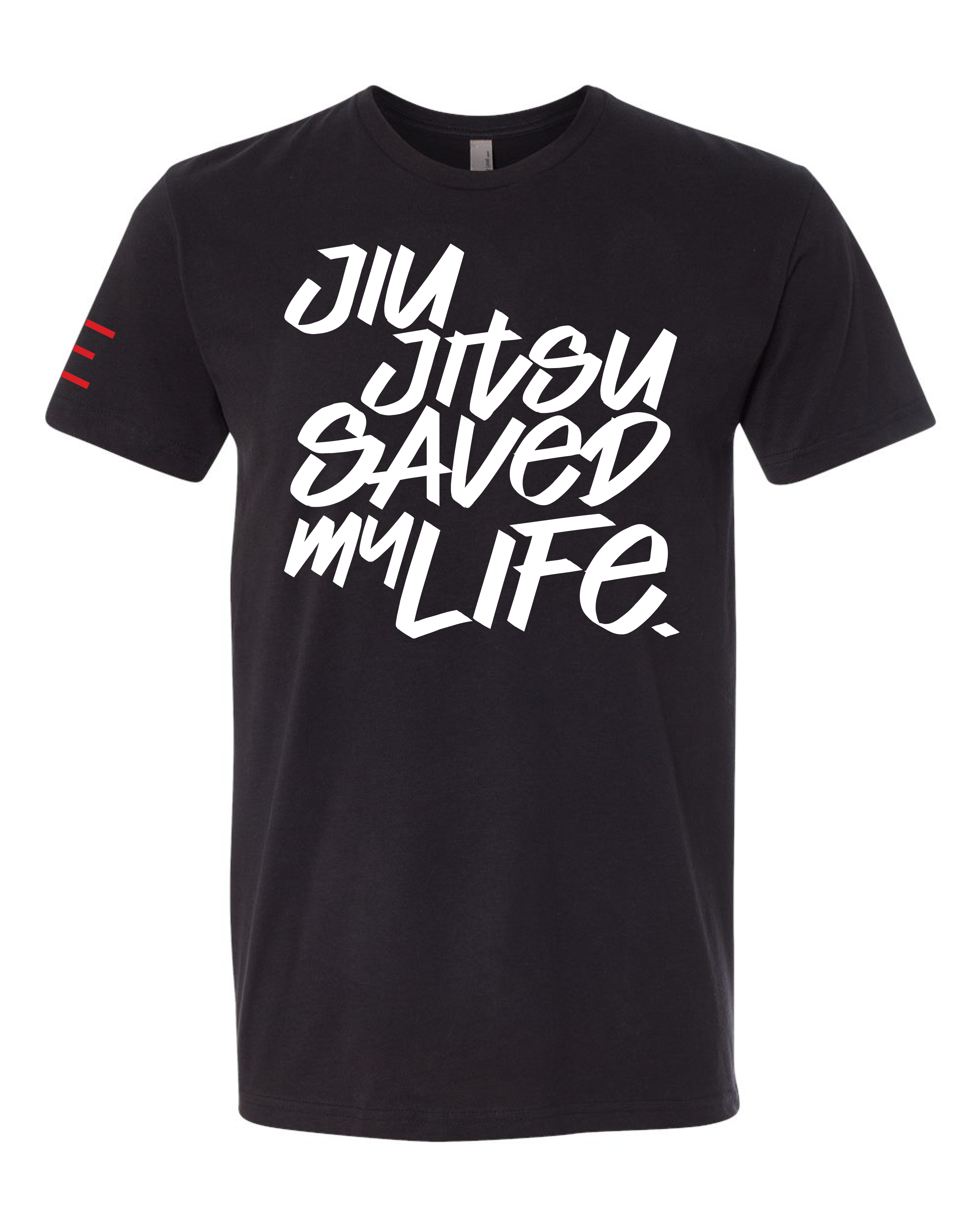 Jiu Jitsu Saved My Life - Graffiti-Style Basic T-shirt