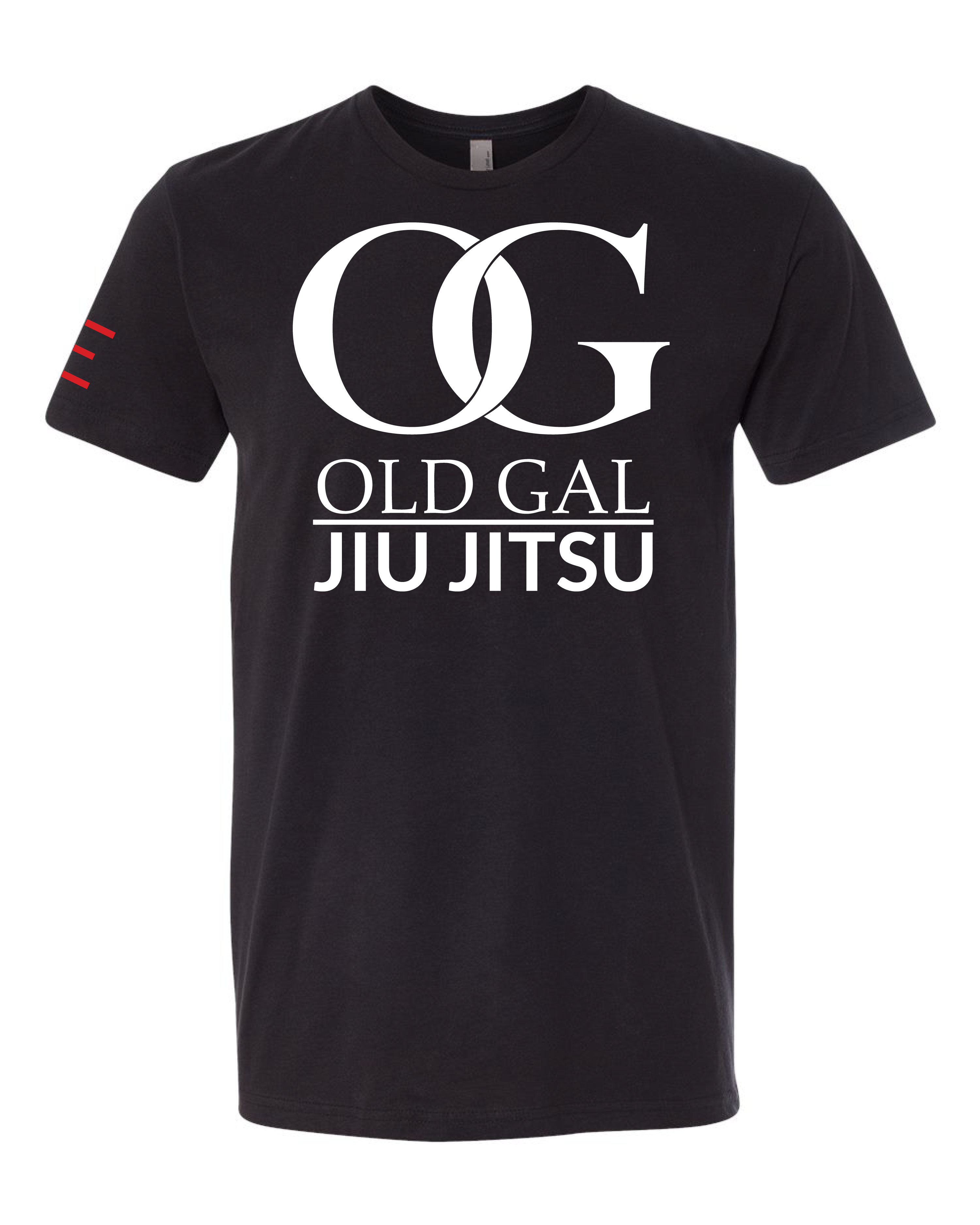 Old Gal Jiu-Jitsu - The OG in BJJ Adult Basic T-shirt