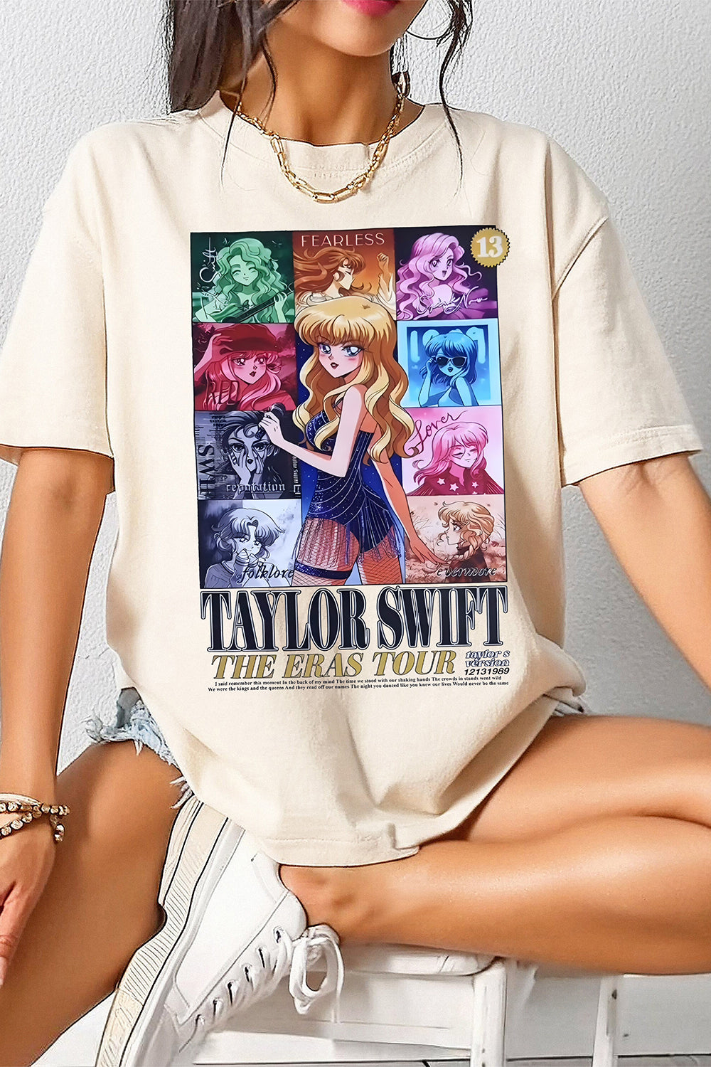 T-Shirt Ts Version Merch, Shirt Ts Version Albums Graphic For Women