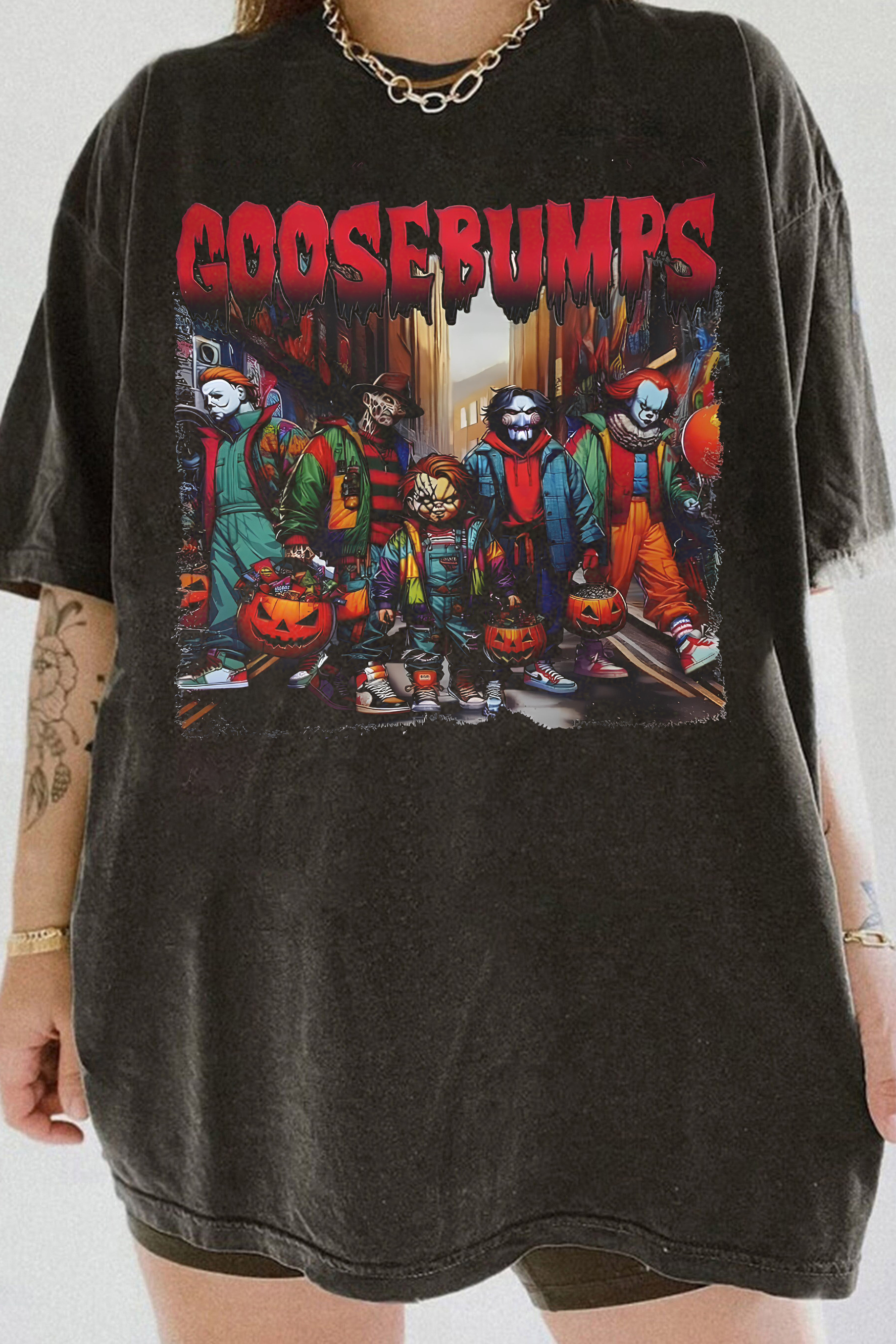 New T-Shirt Thug Life Merch, Shirt Thug Life Horror Movie For Women