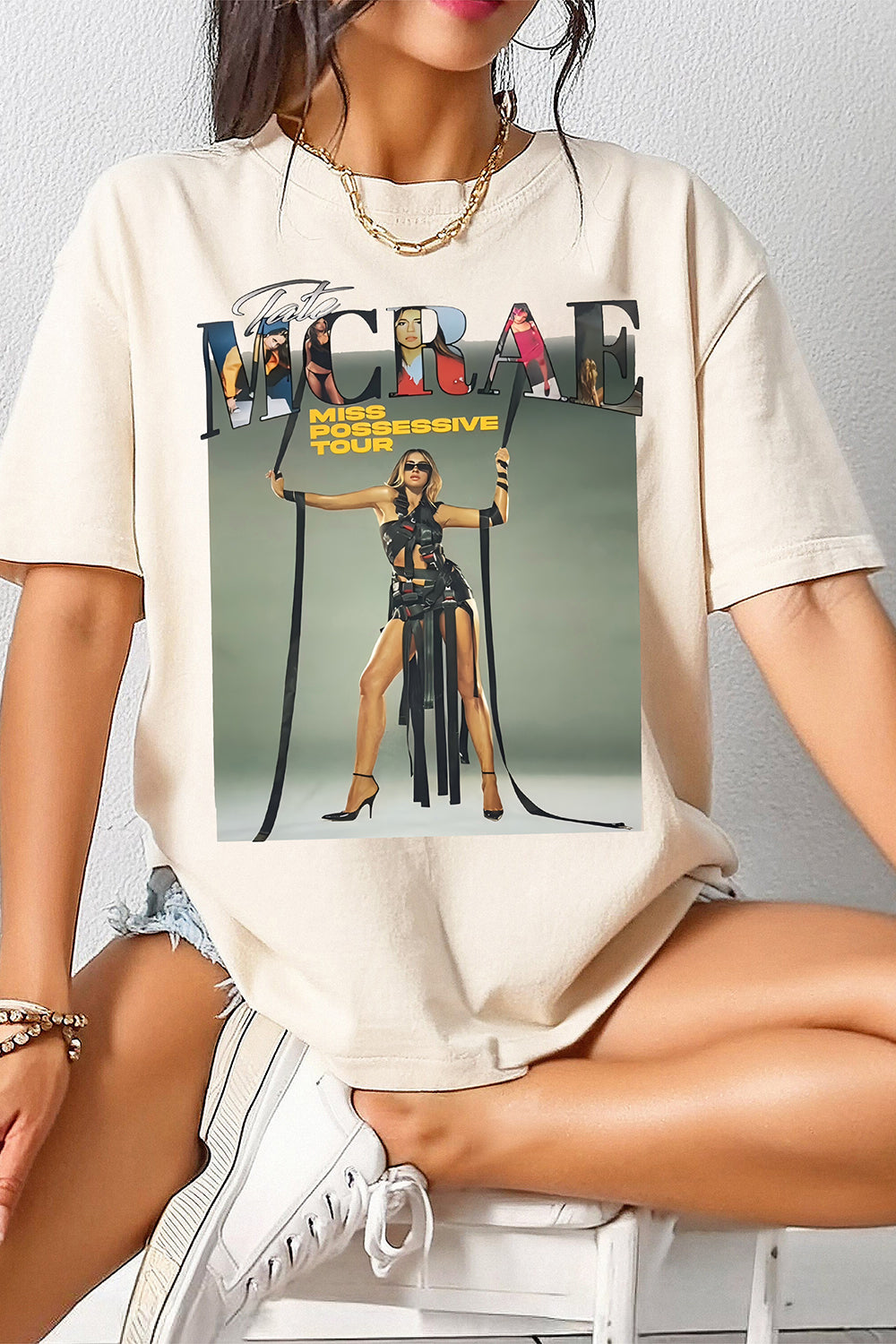 T-Shirt Tate Mcrae? Merch, Shirt Tate Mcrae?Tour Graphic For Women