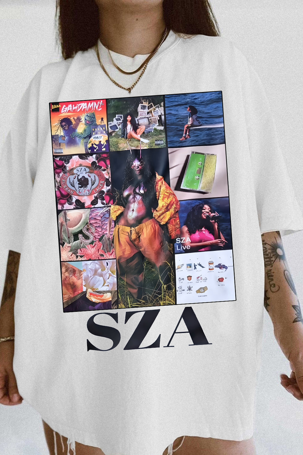 New T-Shirt Sza New Merch, Shirt Sza New Album Lana! For Women