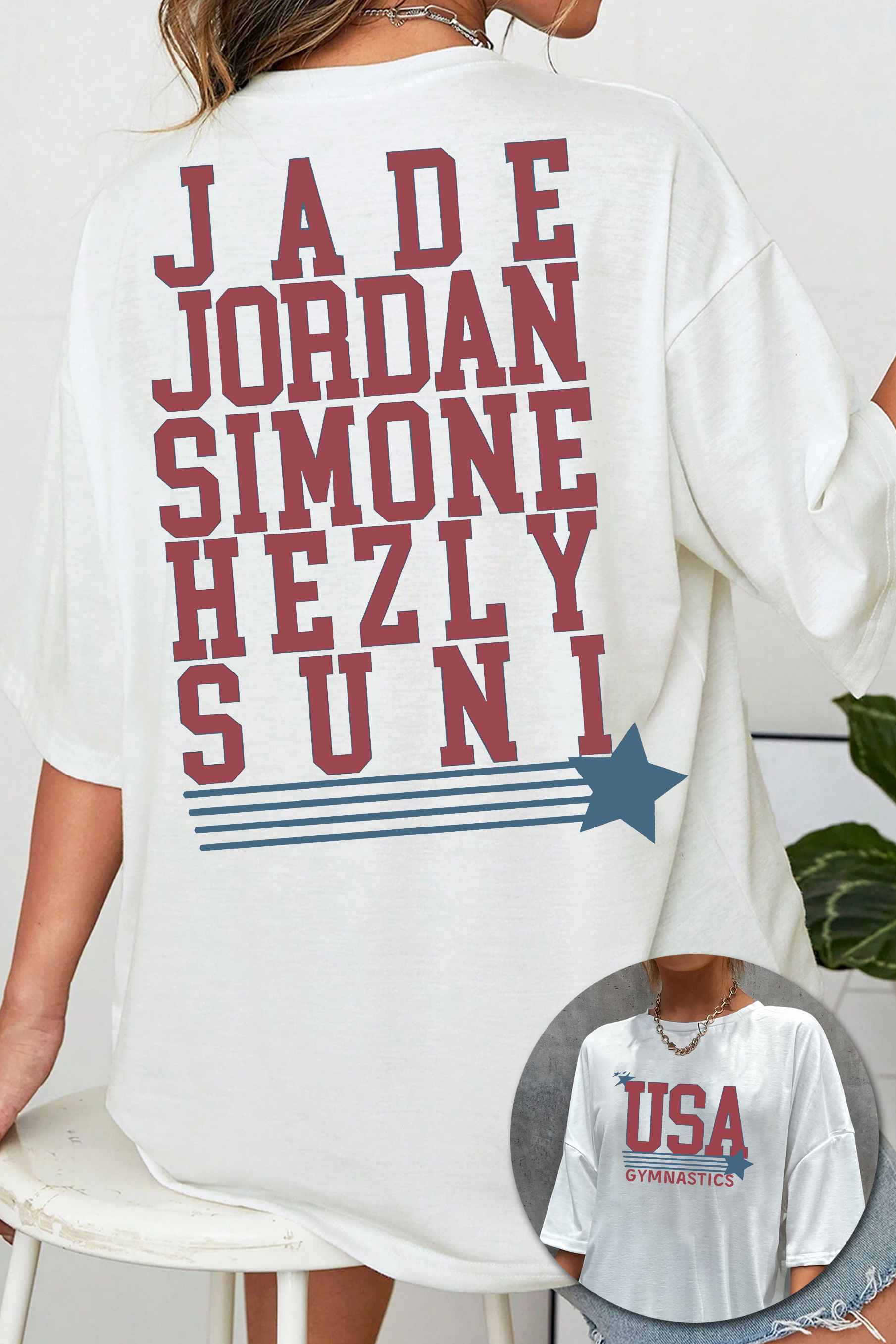 New T-Shirt Summer Games Merch, Shirt Summer Games Gymnastics For Women