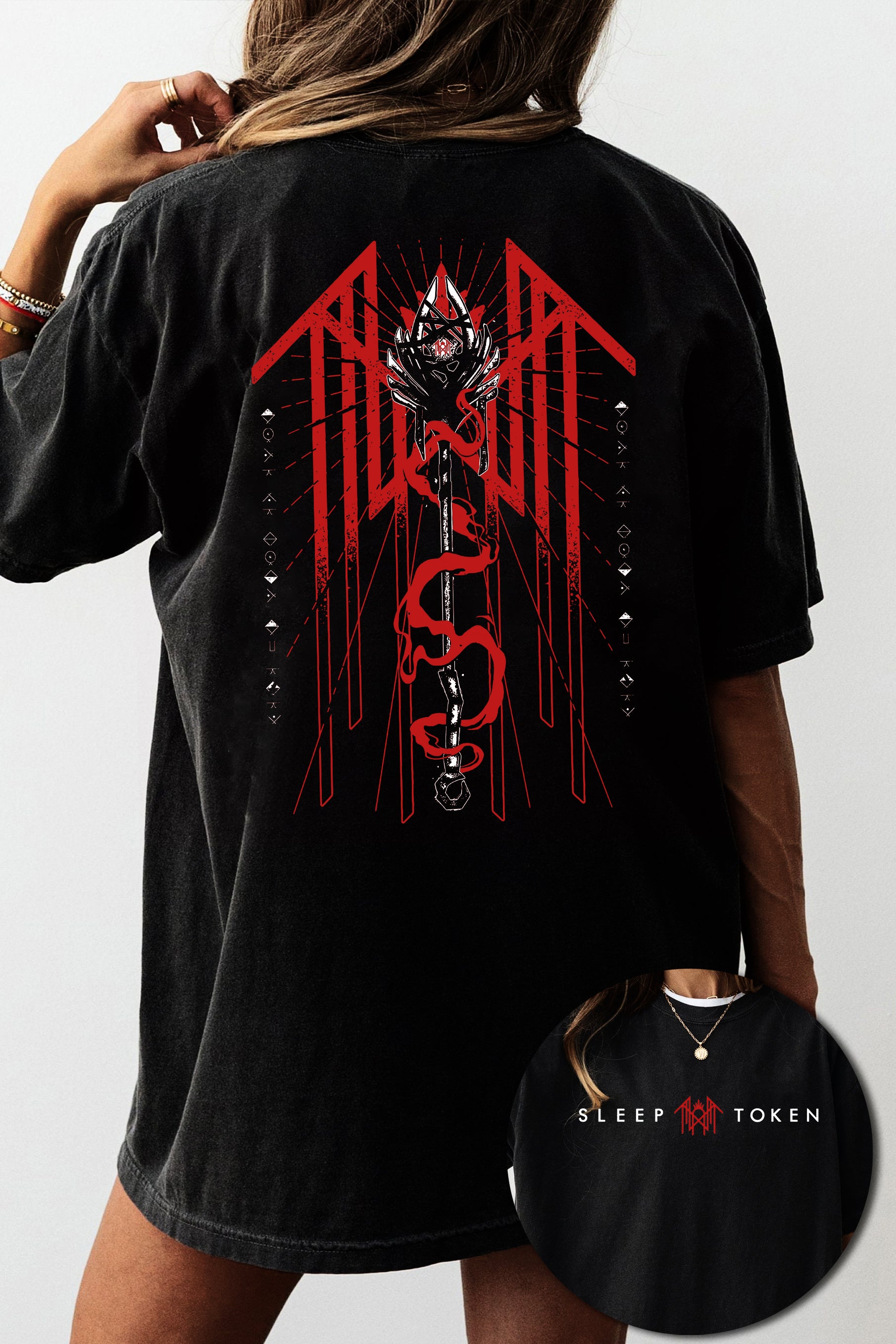 New T-Shirt Sleep Token Merch, Shirt Sleep Token Tour For Women