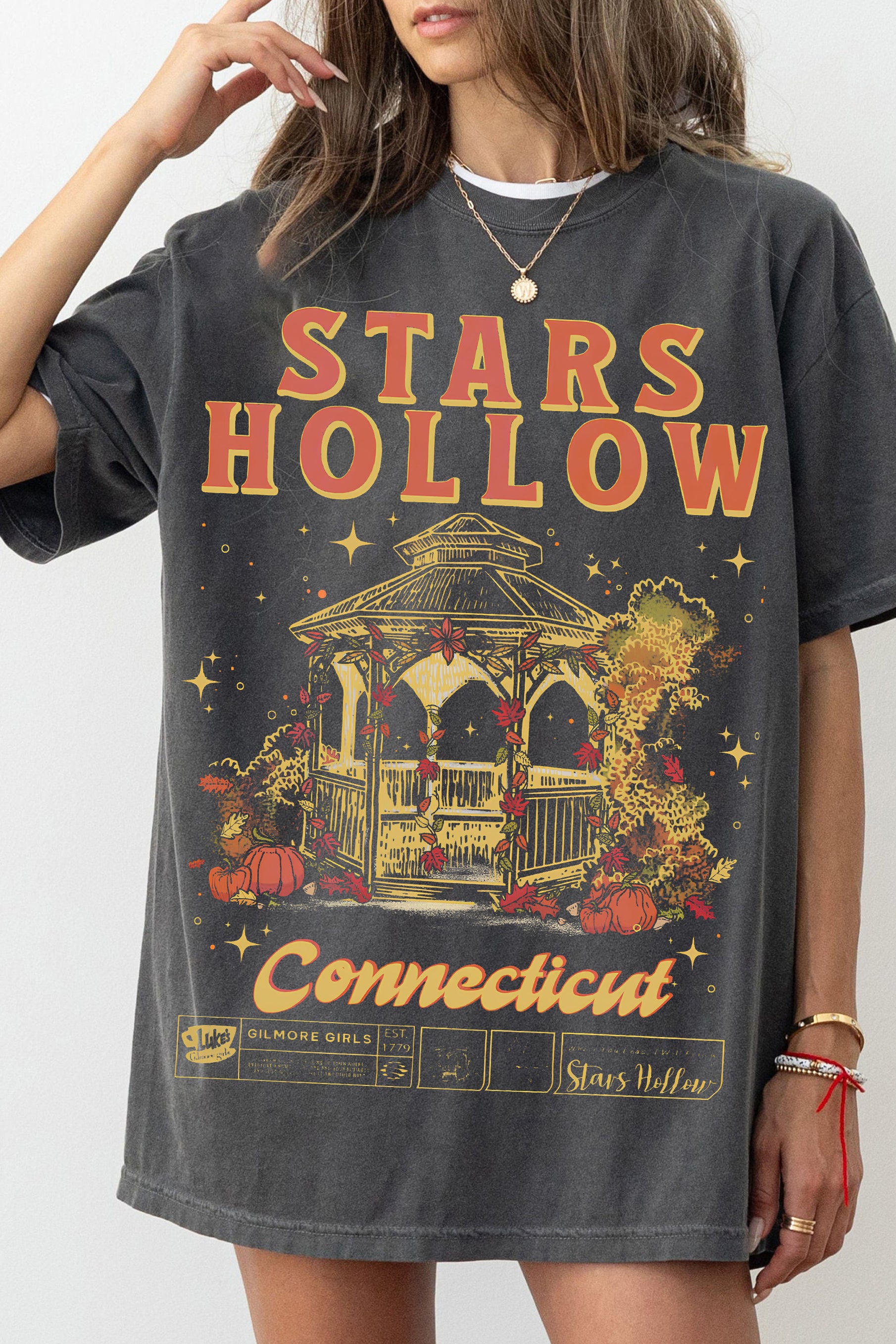 New T-Shirt Stars Hollow Merch, Shirt Stars Hollow Gilmore Girls For Women