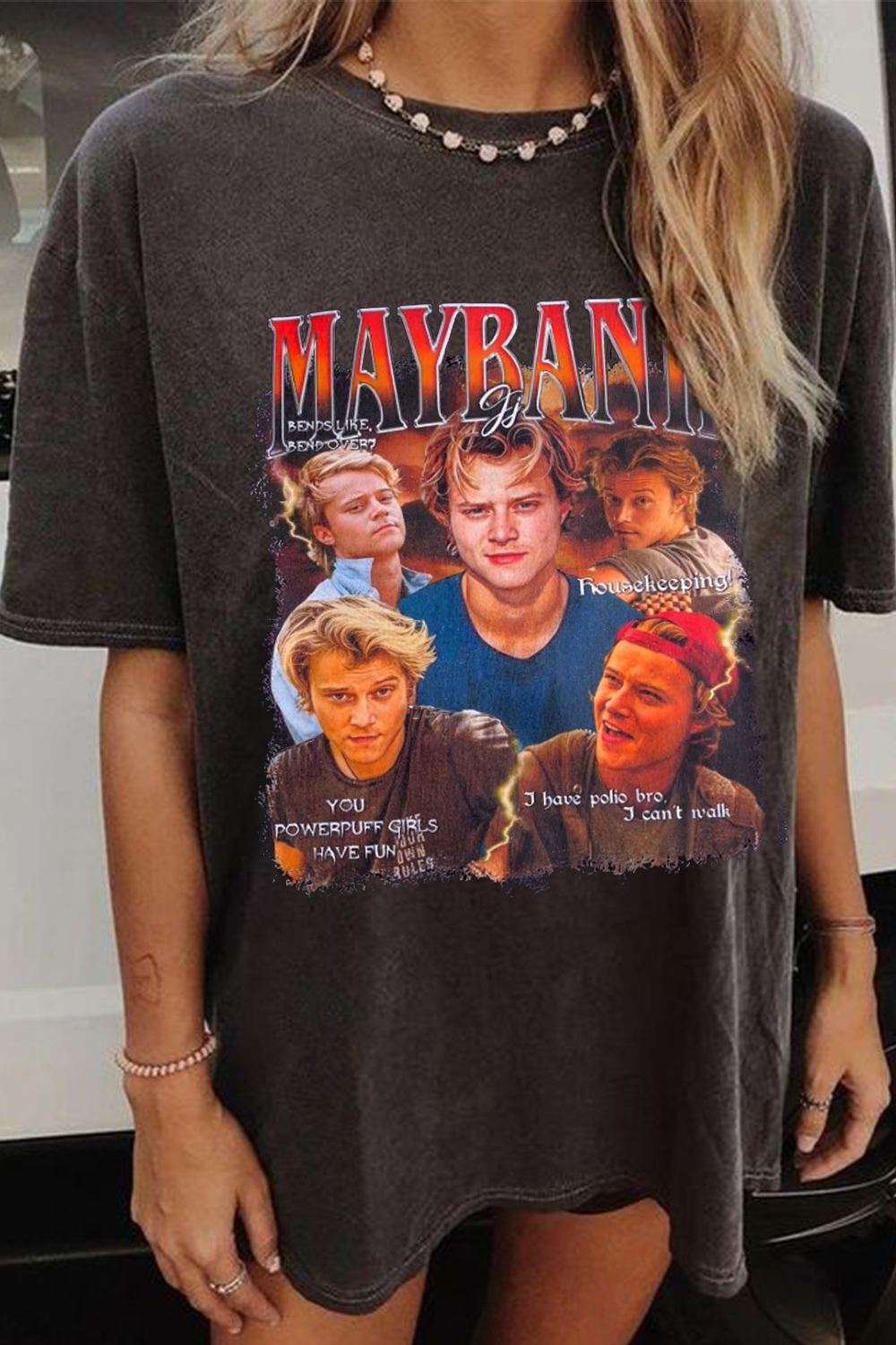 T-Shirt Singer Casual Merch, Shirt Singer Casual Printed Ladies Round Neck Short-Sleeved