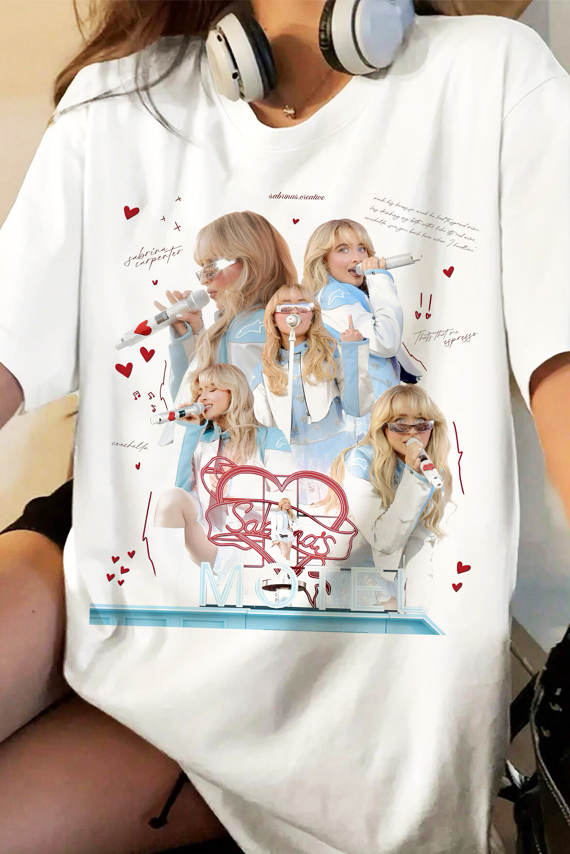 New T-Shirt Sabrina Singing Merch, Shirt Sabrina Singing For Women