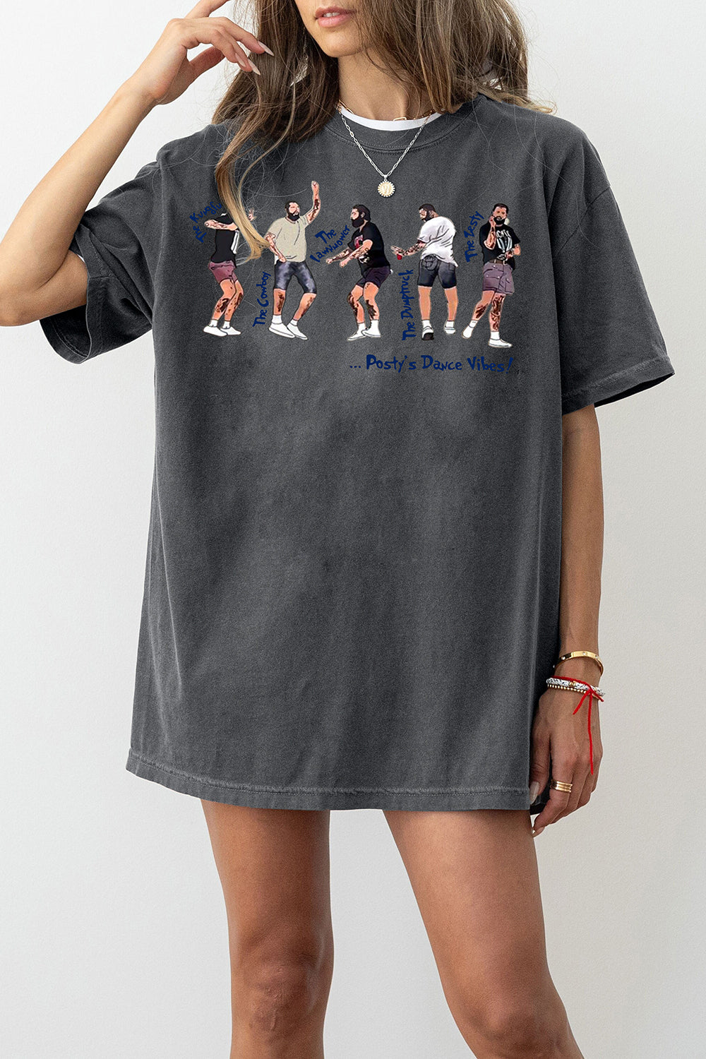 New T-Shirt Retro Post Merch, Shirt Retro Post Malone Dancing For Women