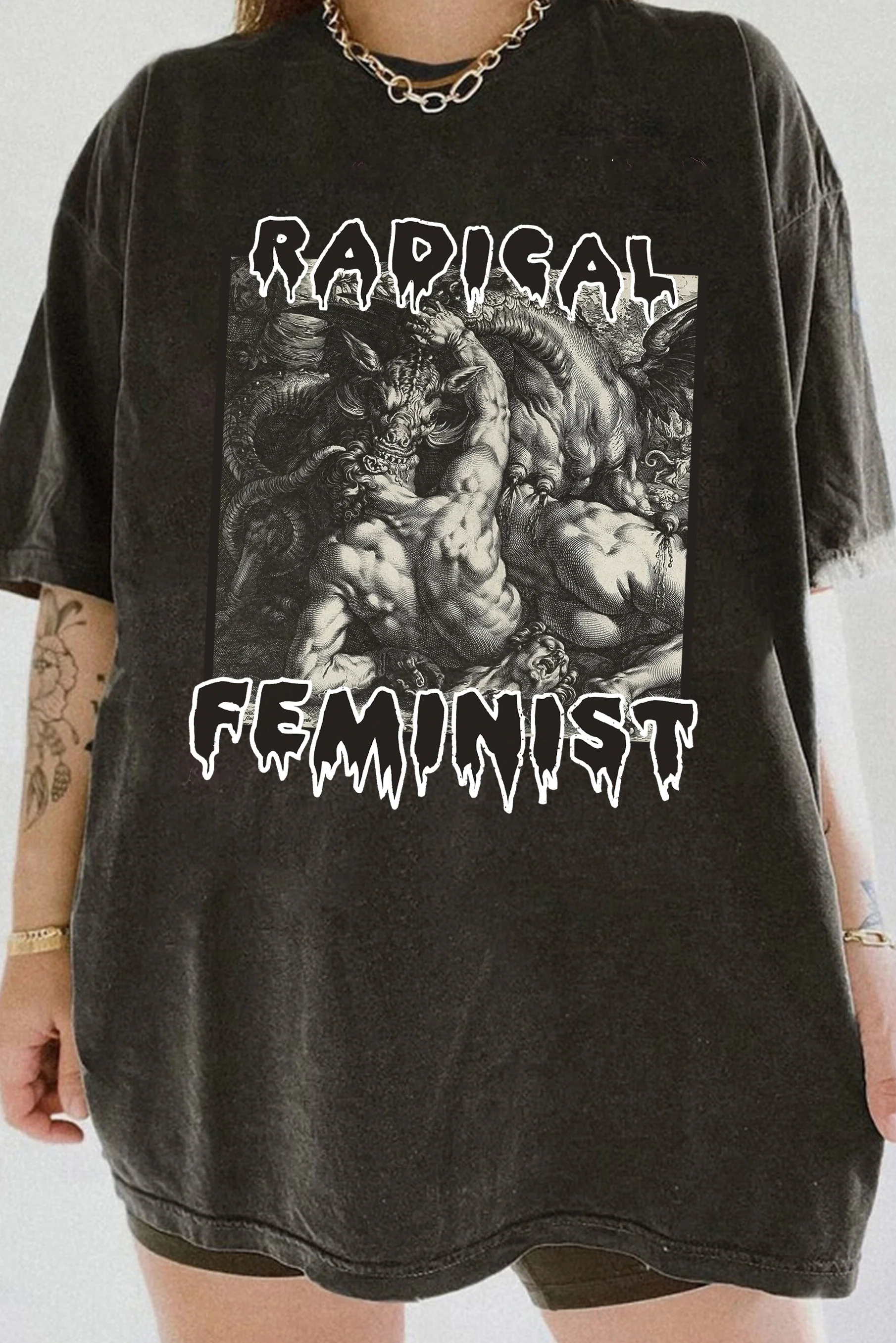 New T-Shirt Radical Feminist Merch, Shirt Radical Feminist For Women