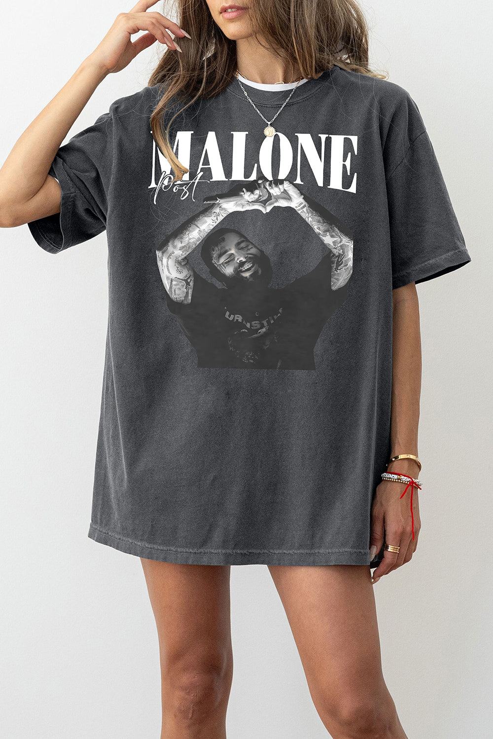 T-Shirt Post Malone Merch, Shirt Post Malone Rap Music Merch For Women