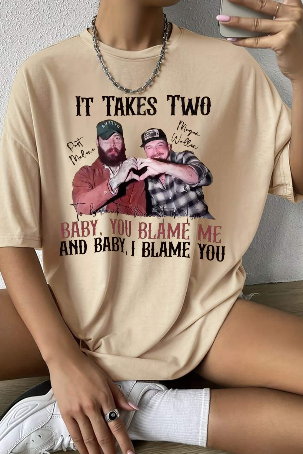 T-Shirt Postmalone Casual Merch, Shirt Postmalone Casual Round Neck Short Sleeve