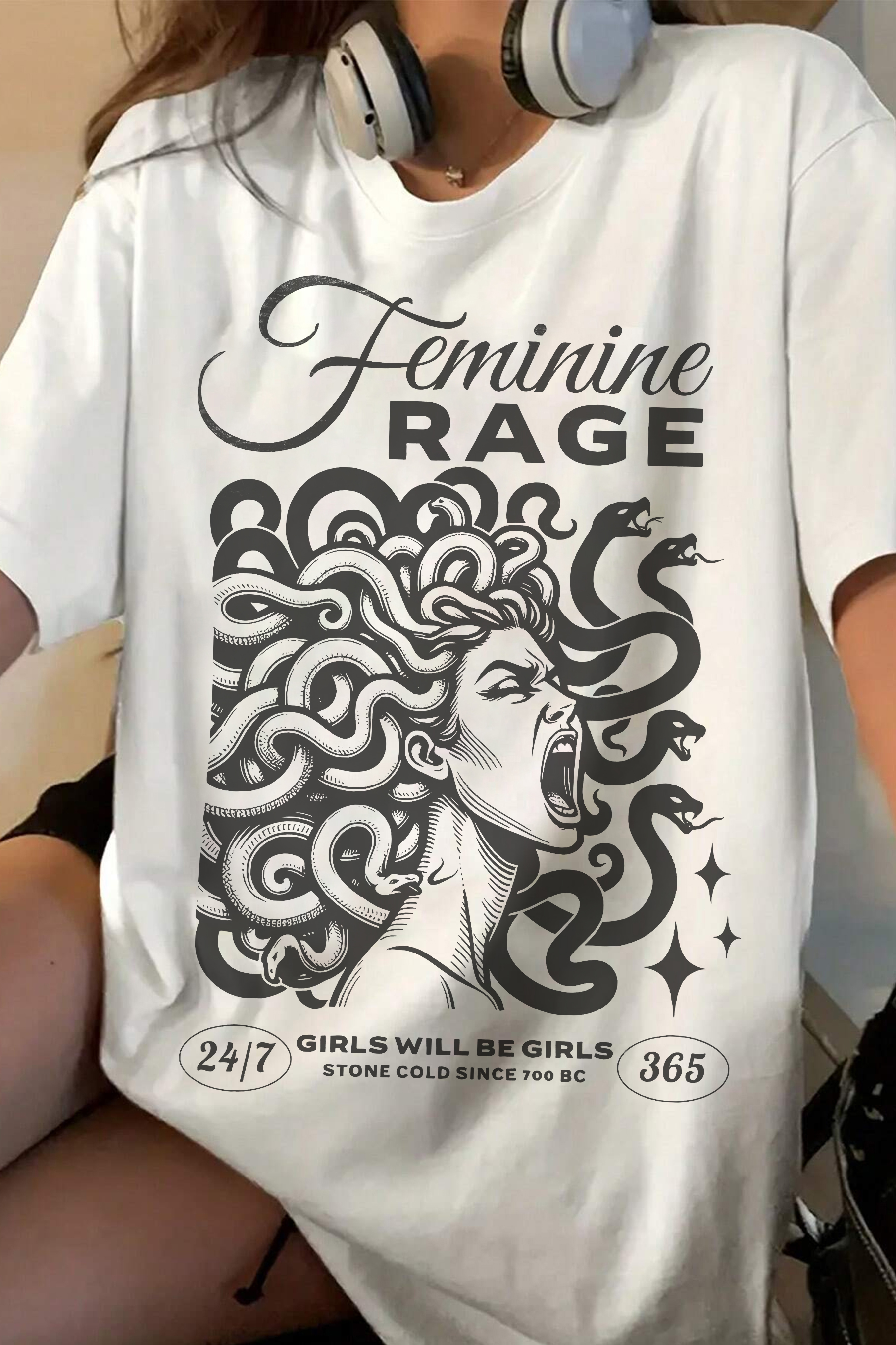 New T-Shirt Rage Medusa Merch, Shirt Rage Medusa For Women