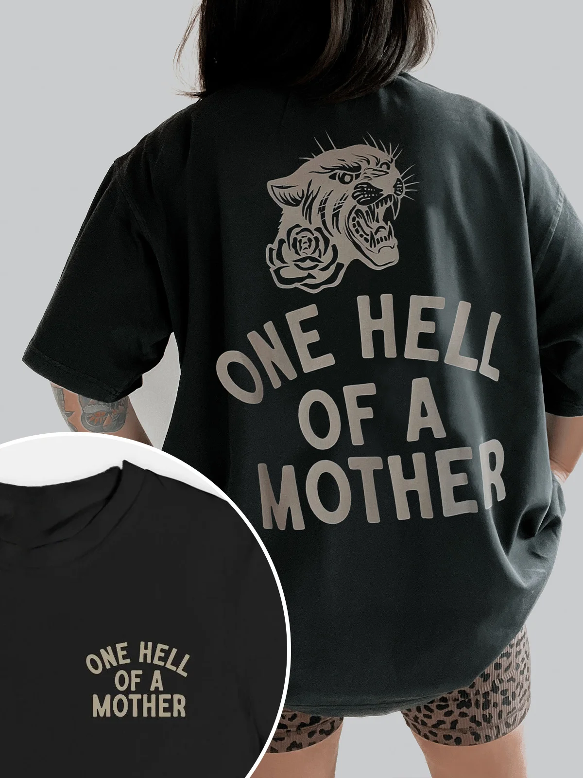 New T-Shirt One Hell Merch, Shirt One Hell Of A Mother