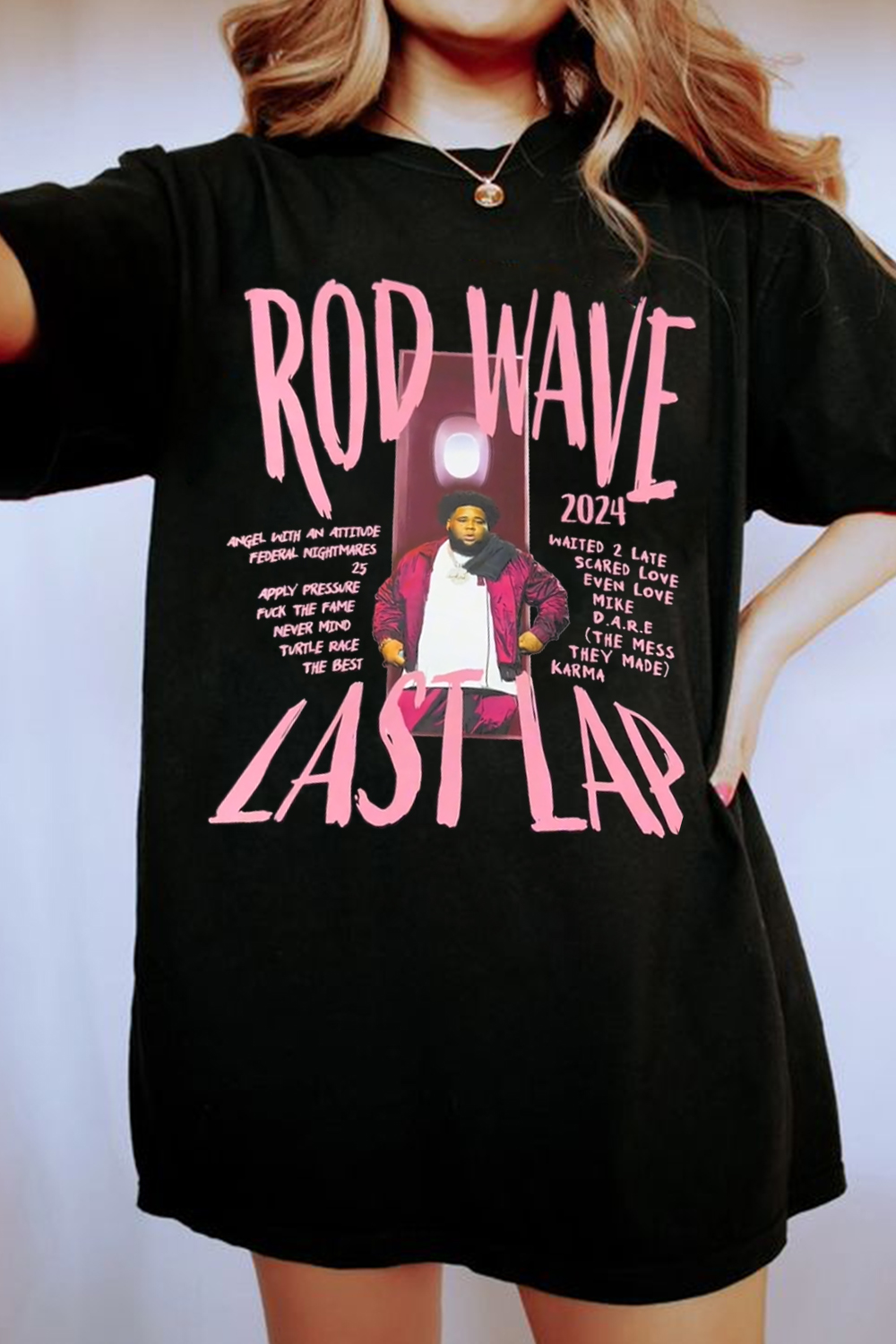 T-Shirt Personalized Letter Merch, Shirt Personalized Letter Singer Print Round Neck Casual Short Sleeve