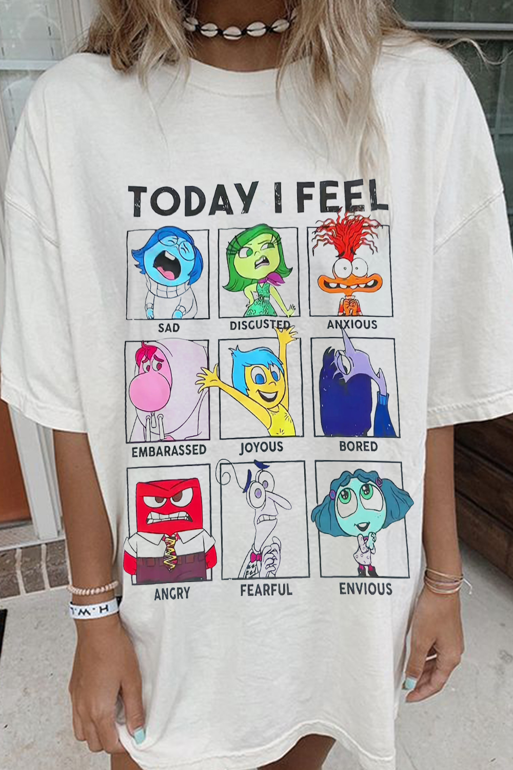 T-Shirt Personalized Cartoon Merch, Shirt Personalized Cartoon Print Short-Sleeved