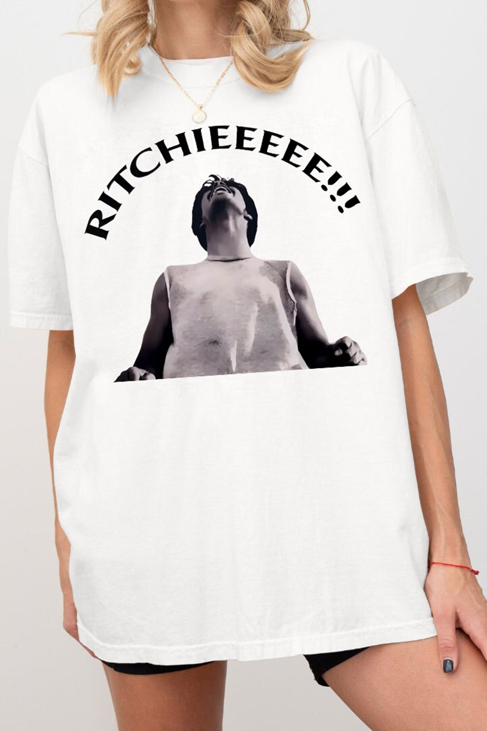 New T-Shirt Movie Scene Merch, Shirt Movie Scene La Bamba Ritchie For Women