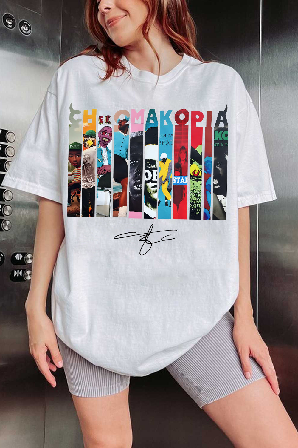 New T-Shirt New Design Merch, Shirt New Design Tyler The Creator Album For Women
