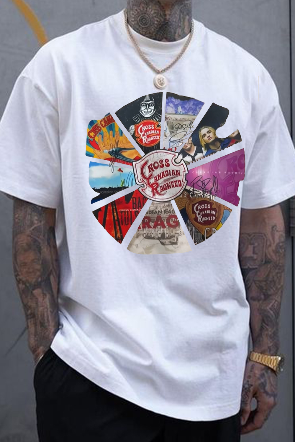 T-Shirt Movie Star Merch, Shirt Movie Star Poster Retro Print Round Neck Casual Short Sleeve