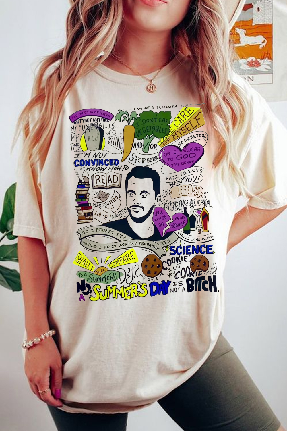 New T-Shirt Nick Miller Merch, Shirt Nick Miller Is Lifeee S