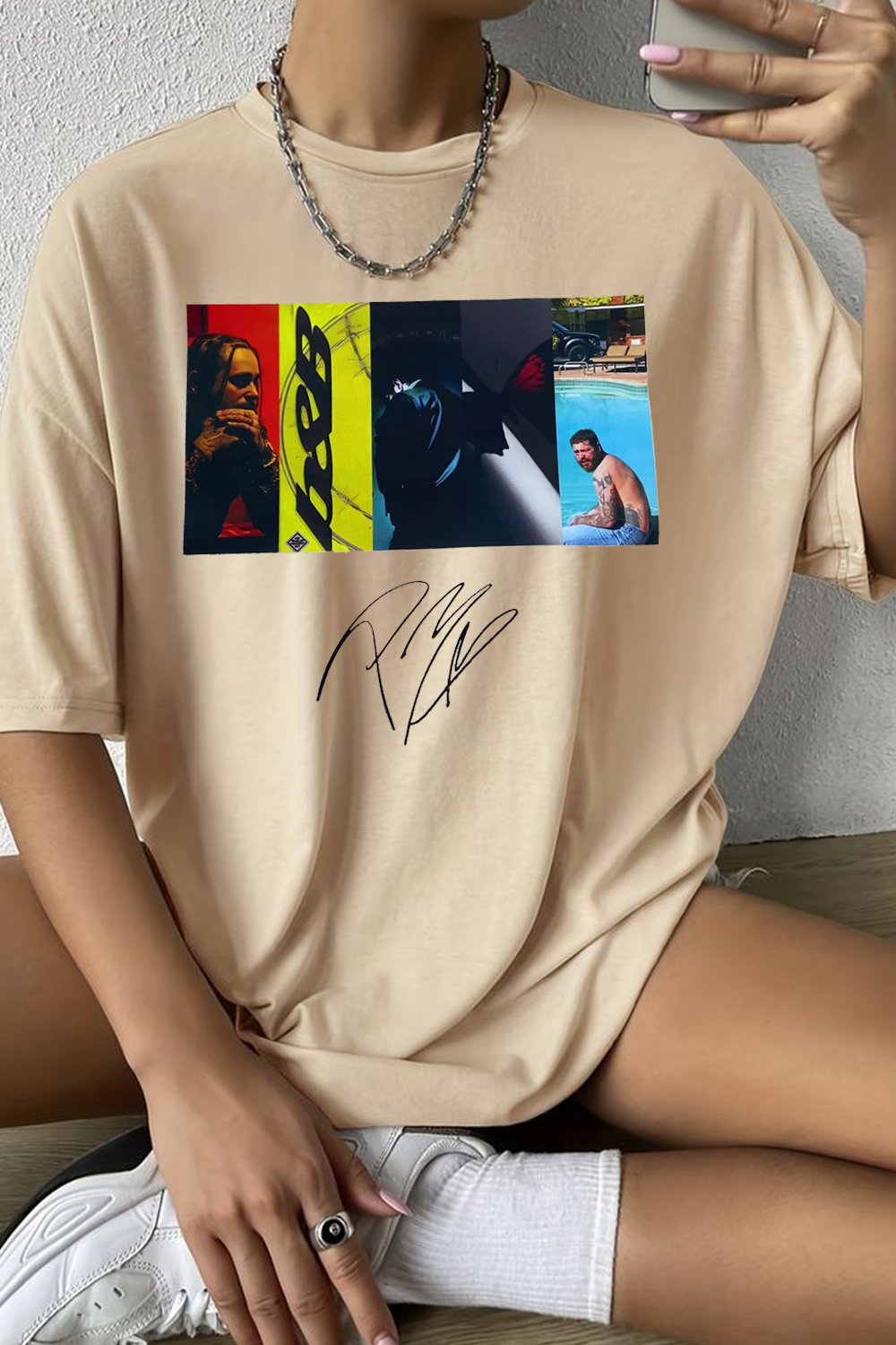 T-Shirt Morganwallen Printed Merch, Shirt Morganwallen Printed Women'S Round Neck Short Sleeve