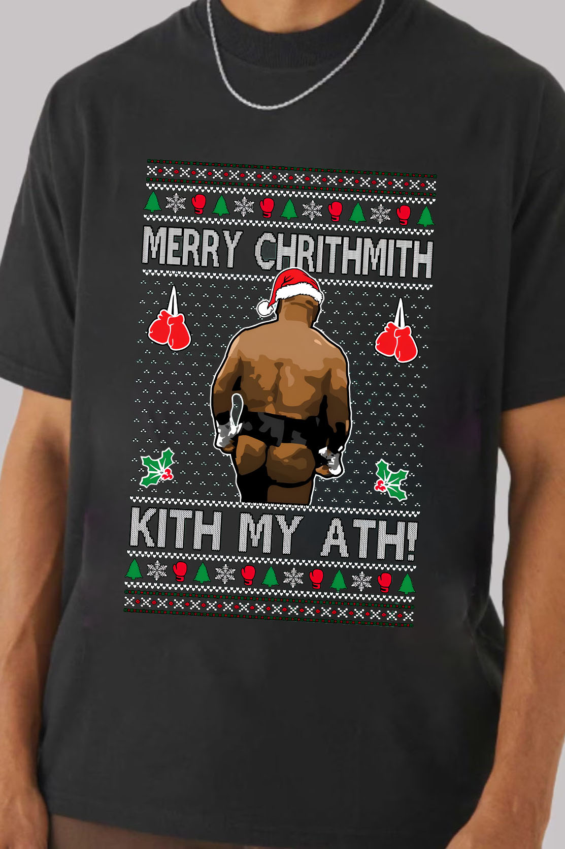 T-Shirt Merry Chrithmith Merch, Shirt Merry Chrithmith Kith My Ath Fleece Men'S