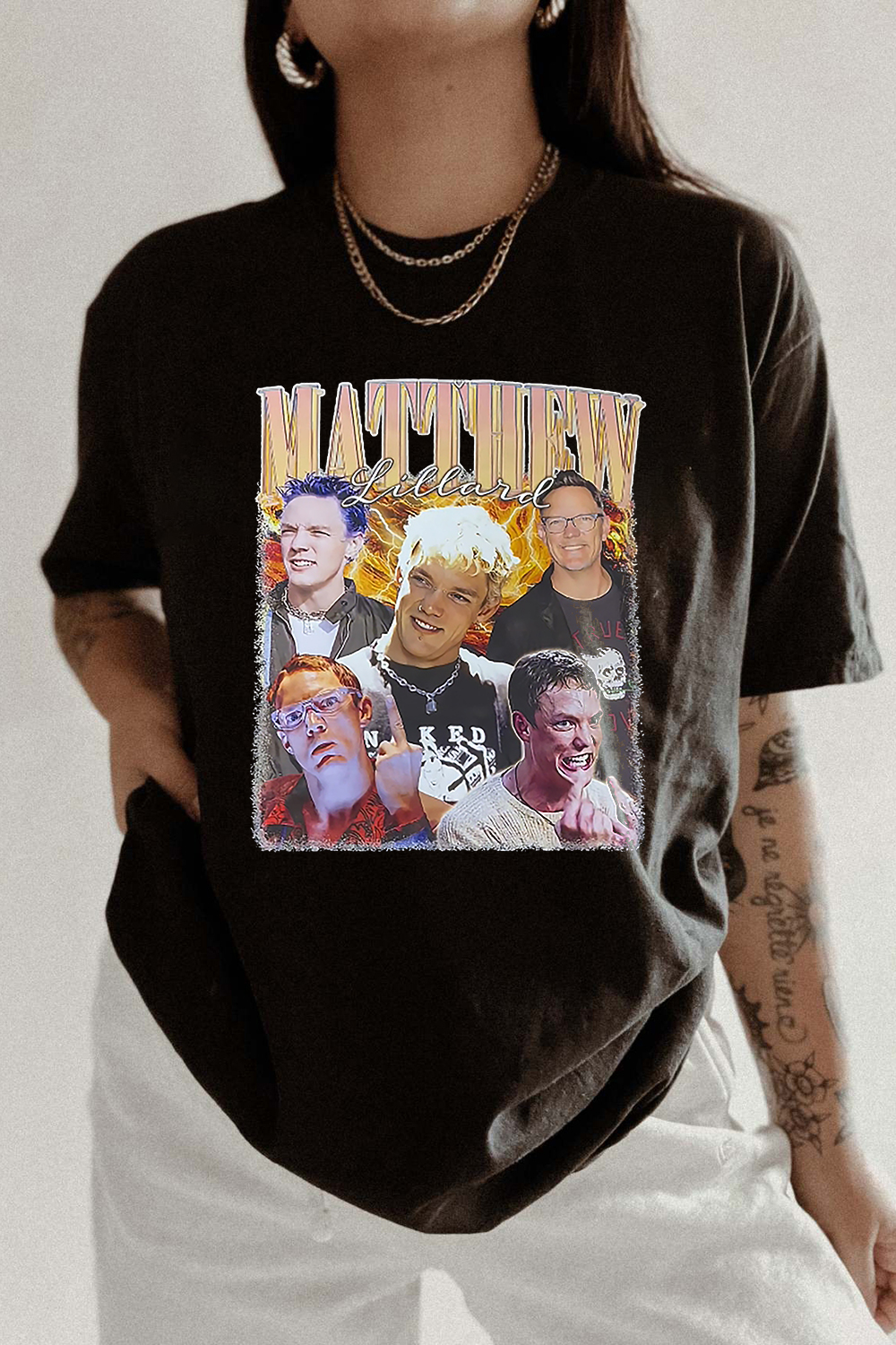 New T-Shirt Matthew Lillard Merch, Shirt Matthew Lillard