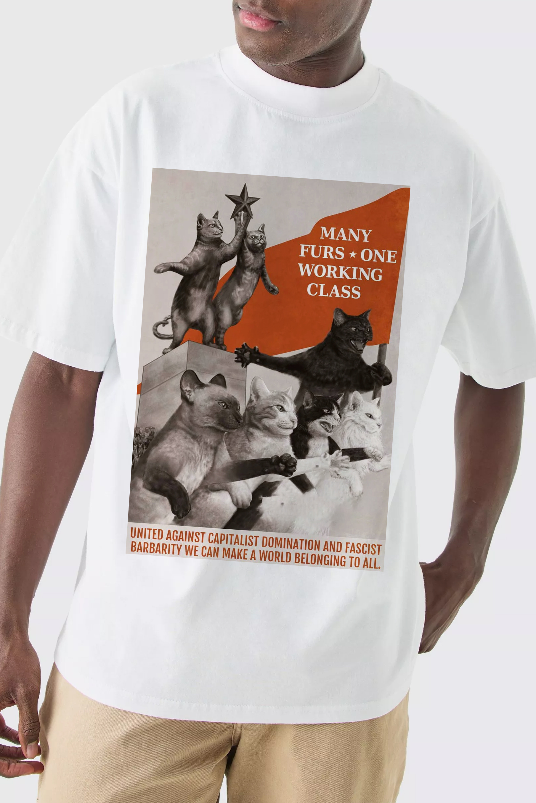 New T-Shirt Many Furs Merch, Shirt Many Furs One Working Class For Men