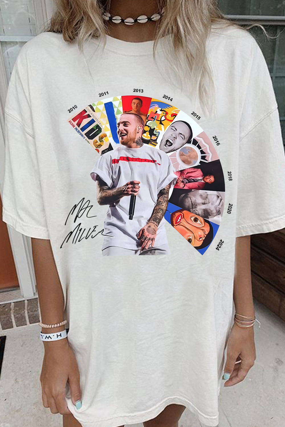 T-Shirt Mac Miller Merch, Shirt Mac Miller Albums For Women