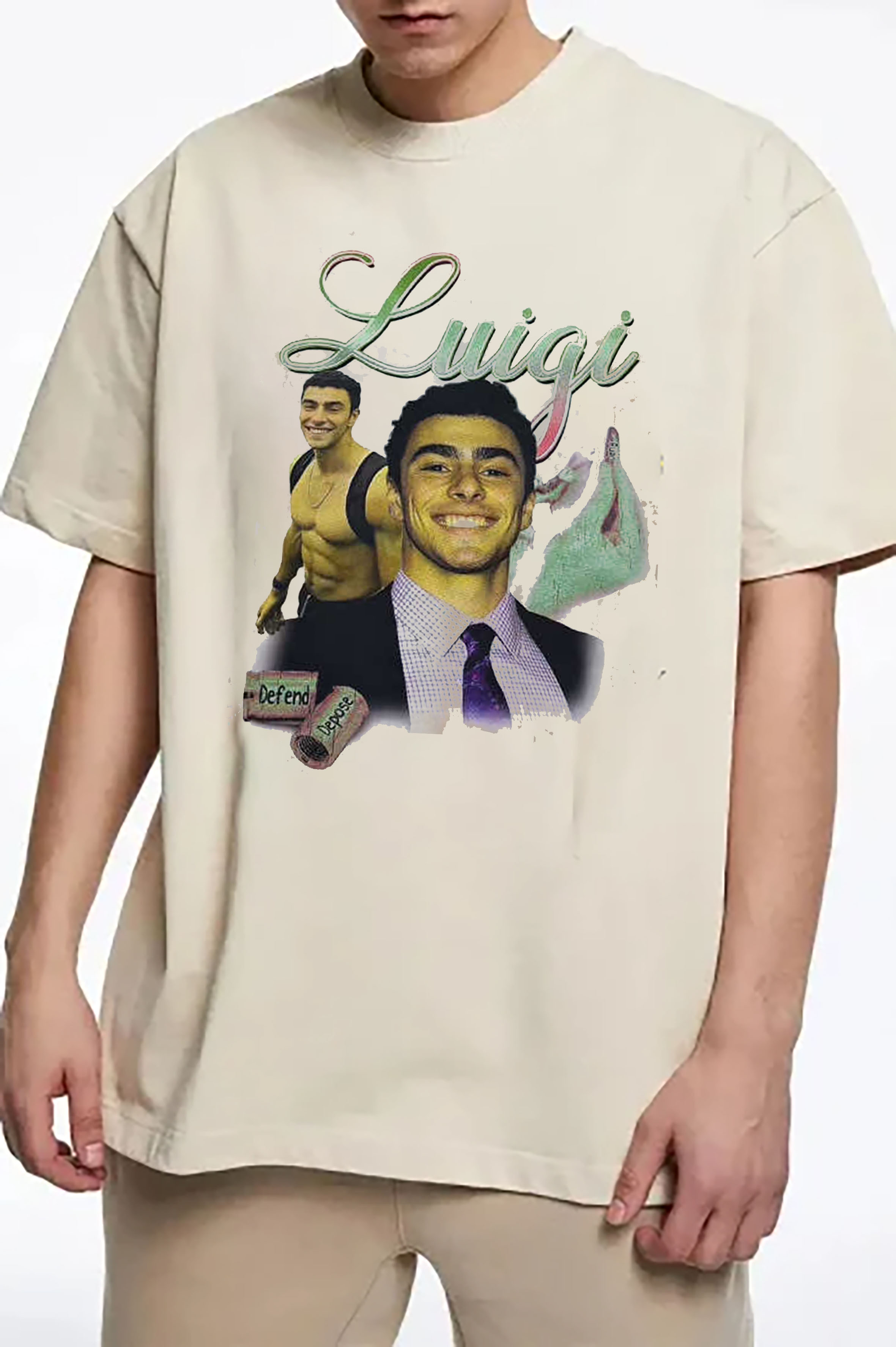 T-Shirt Luigi  Merch, Shirt Luigi For Men