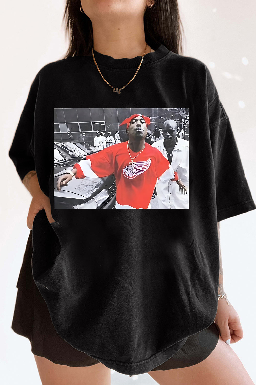 New T-Shirt Legend Tupac Merch, Shirt Legend Tupac Shakur Graphic For Women