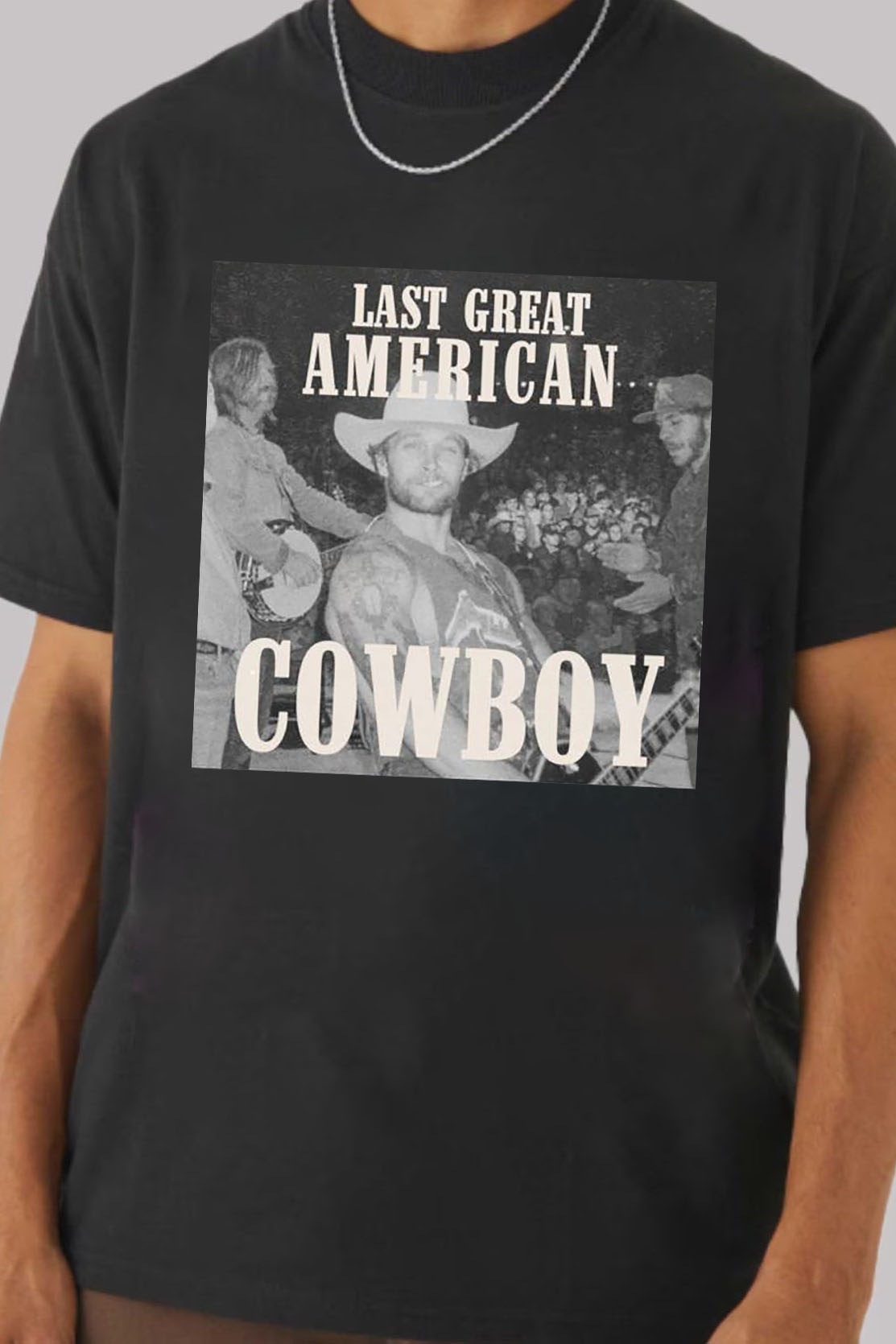 T-Shirt Last Great Merch, Shirt Last Great American Cowboy Zach Bryan Men'S