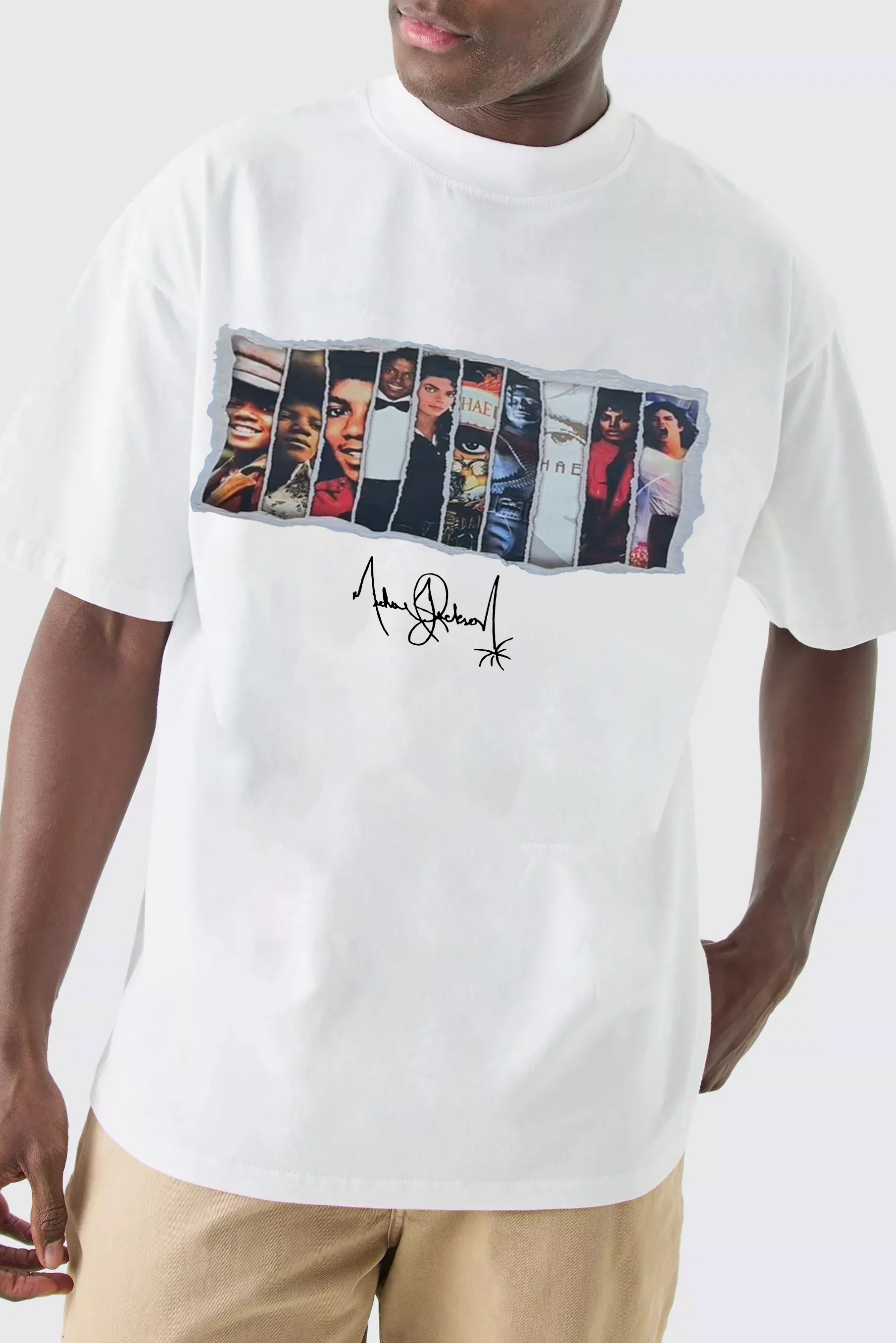 T-Shirt King Michael Merch, Shirt King Michael Jackson R.I.P Graphic For Men