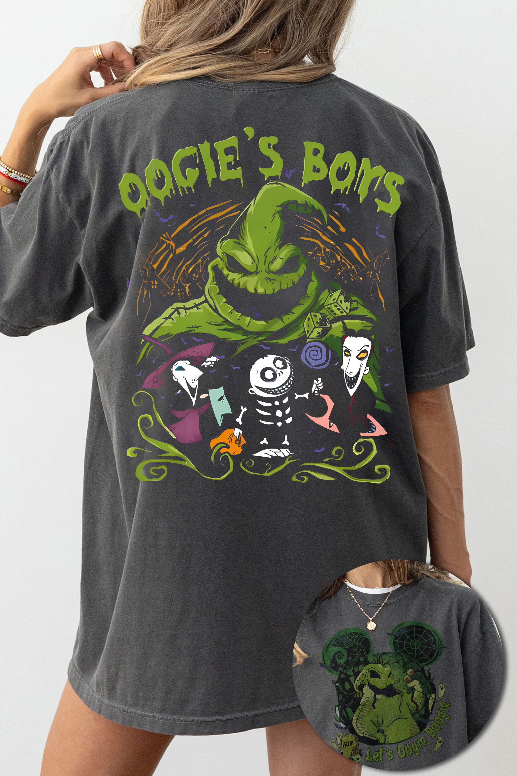 T-Shirt Let'S Oogie Merch, Shirt Let'S Oogie Boogie For Women
