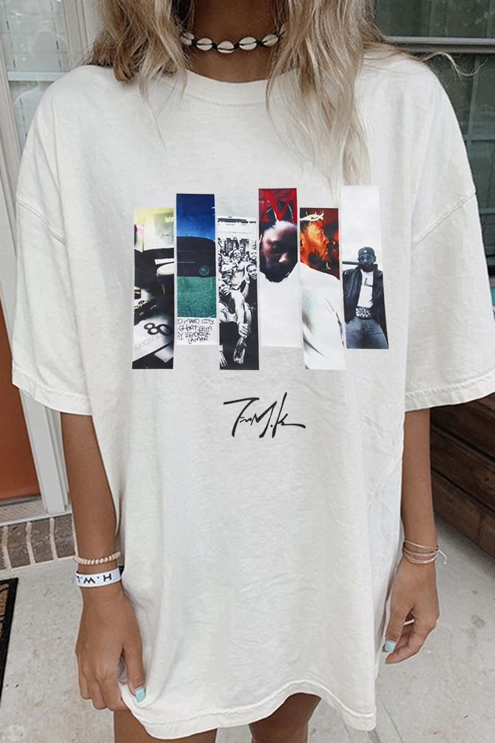 T-Shirt Kendrick Dropped Merch, Shirt Kendrick Dropped Short Sleeve