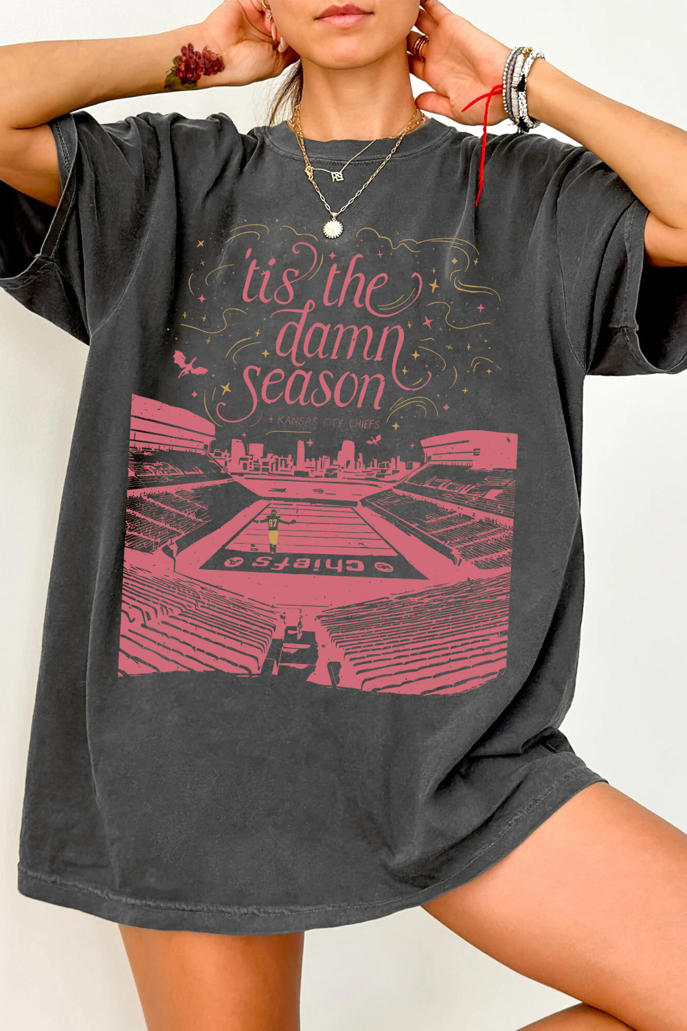 New T-Shirt Kansas City Merch, Shirt Kansas City ‘Tis The Damn Season For Women