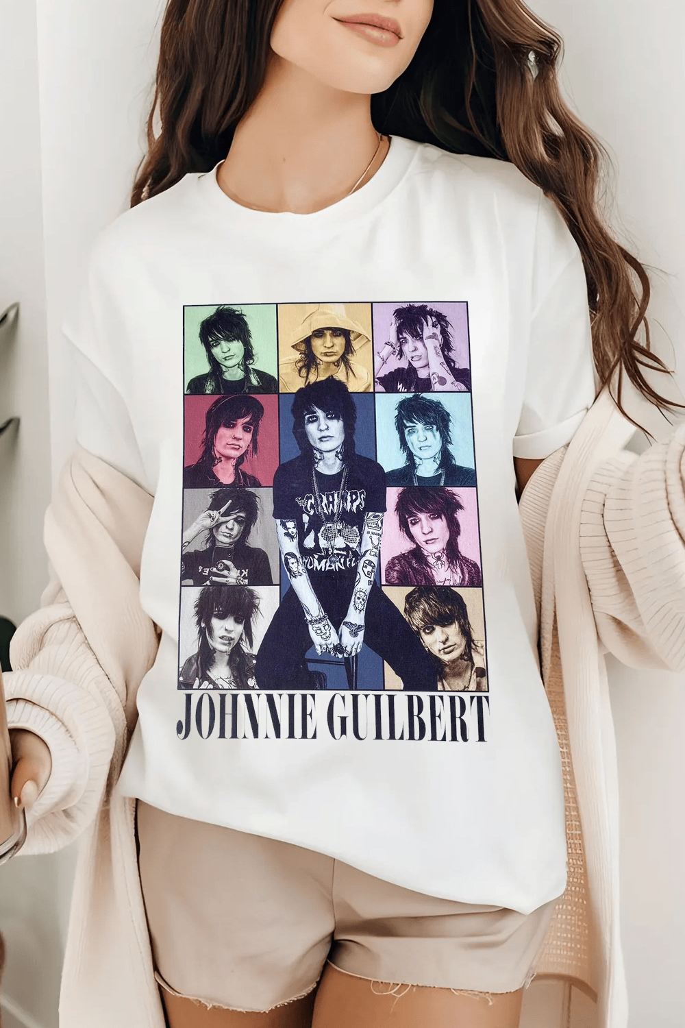 T-Shirt Johnnieguilbert  Merch, Shirt Johnnieguilbert 