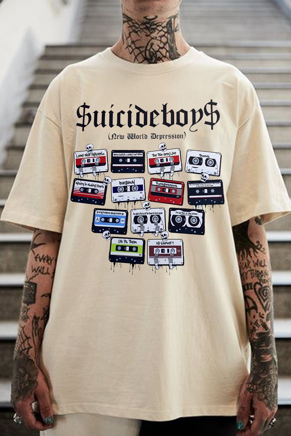 New T-Shirt Greyday Printed Merch, Shirt Greydaytour Printed Short-Sleeved