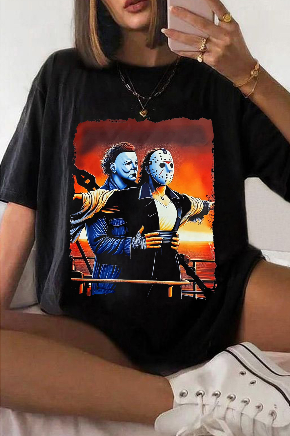 New T-Shirt Horrormovies  Merch, Shirt Horrormovies
