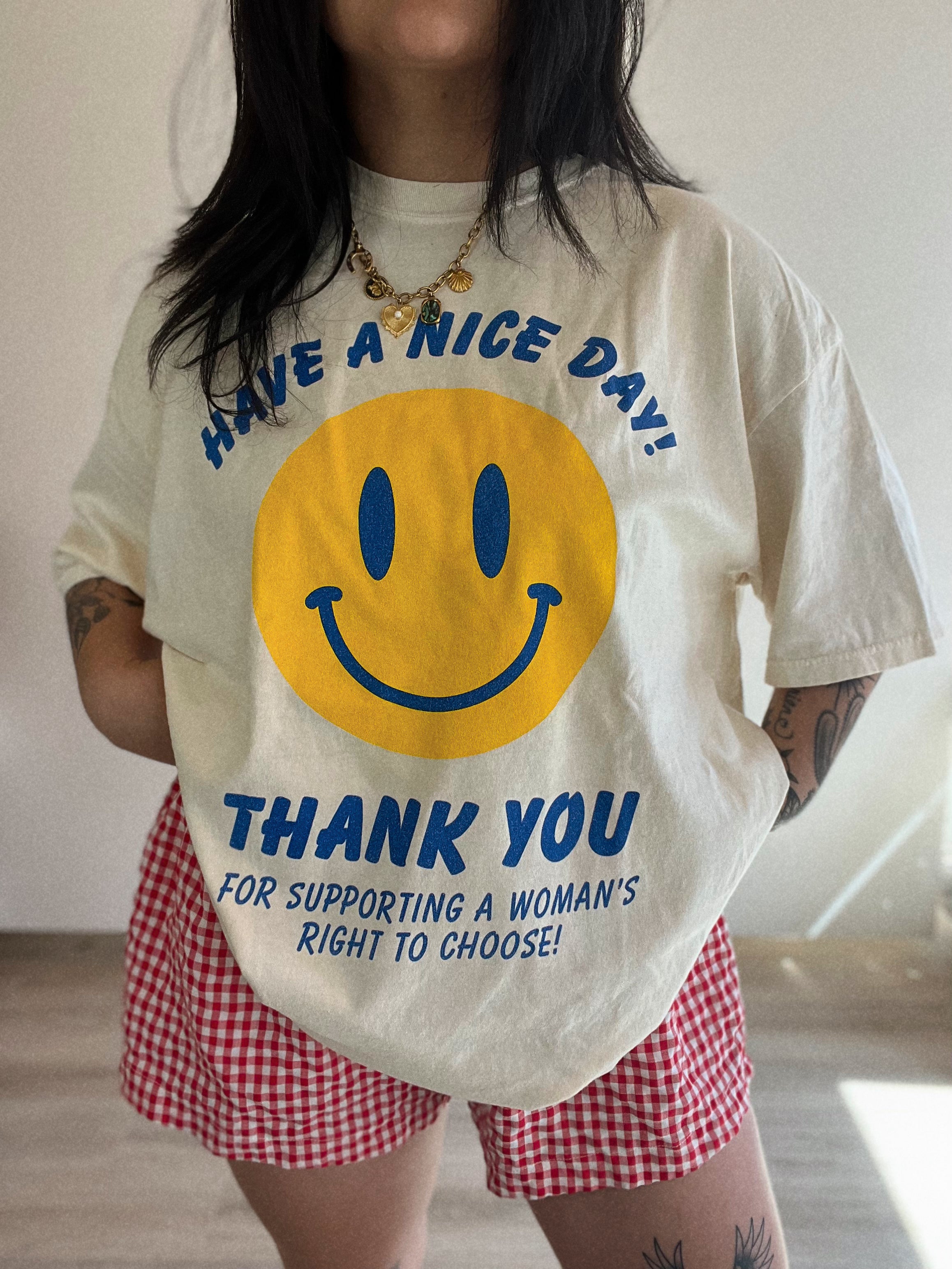 New T-Shirt Have A Merch, Shirt Have A Nice Day Women’S Rights