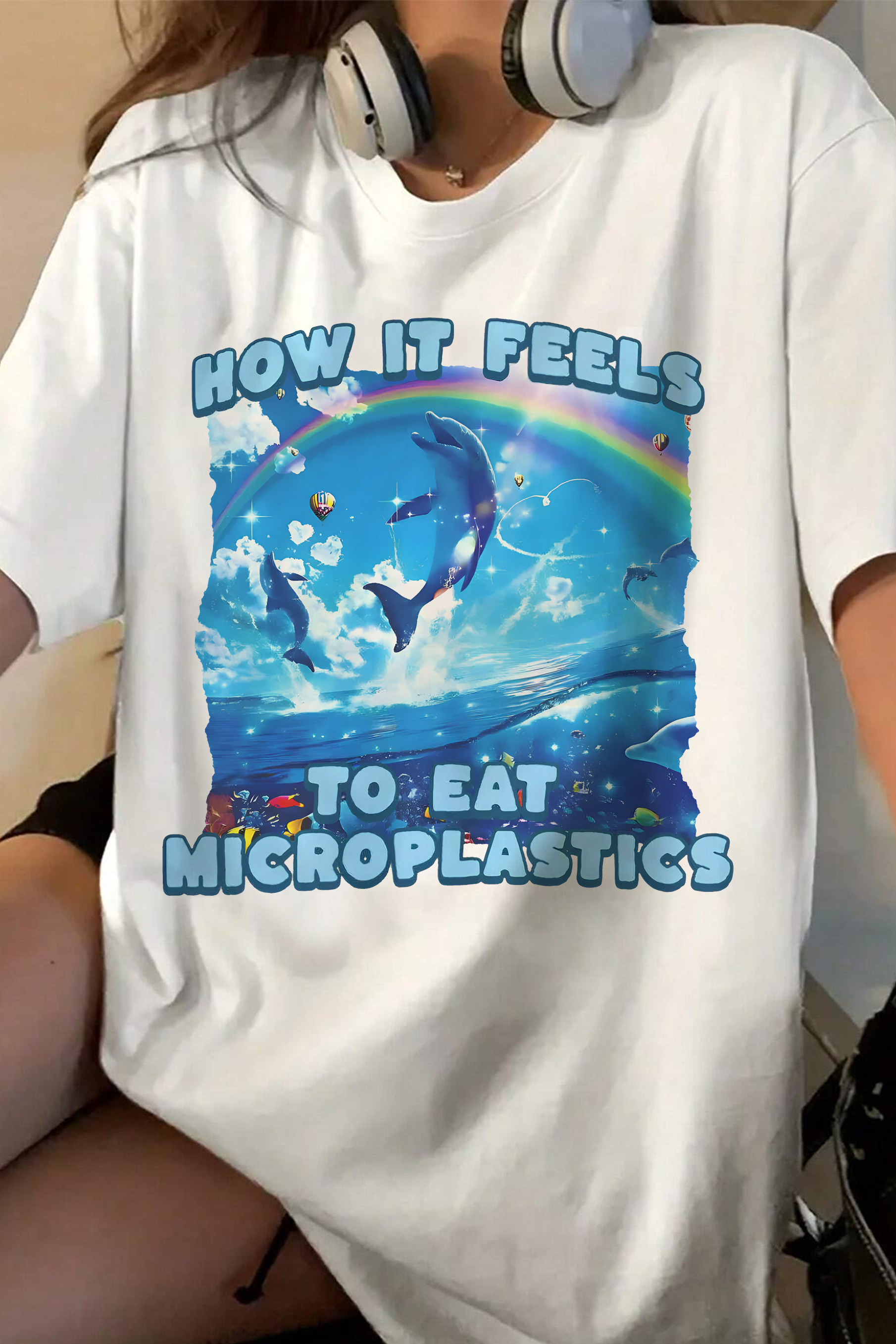 New T-Shirt How It Merch, Shirt How It Feels To Eat Microplastics For Women