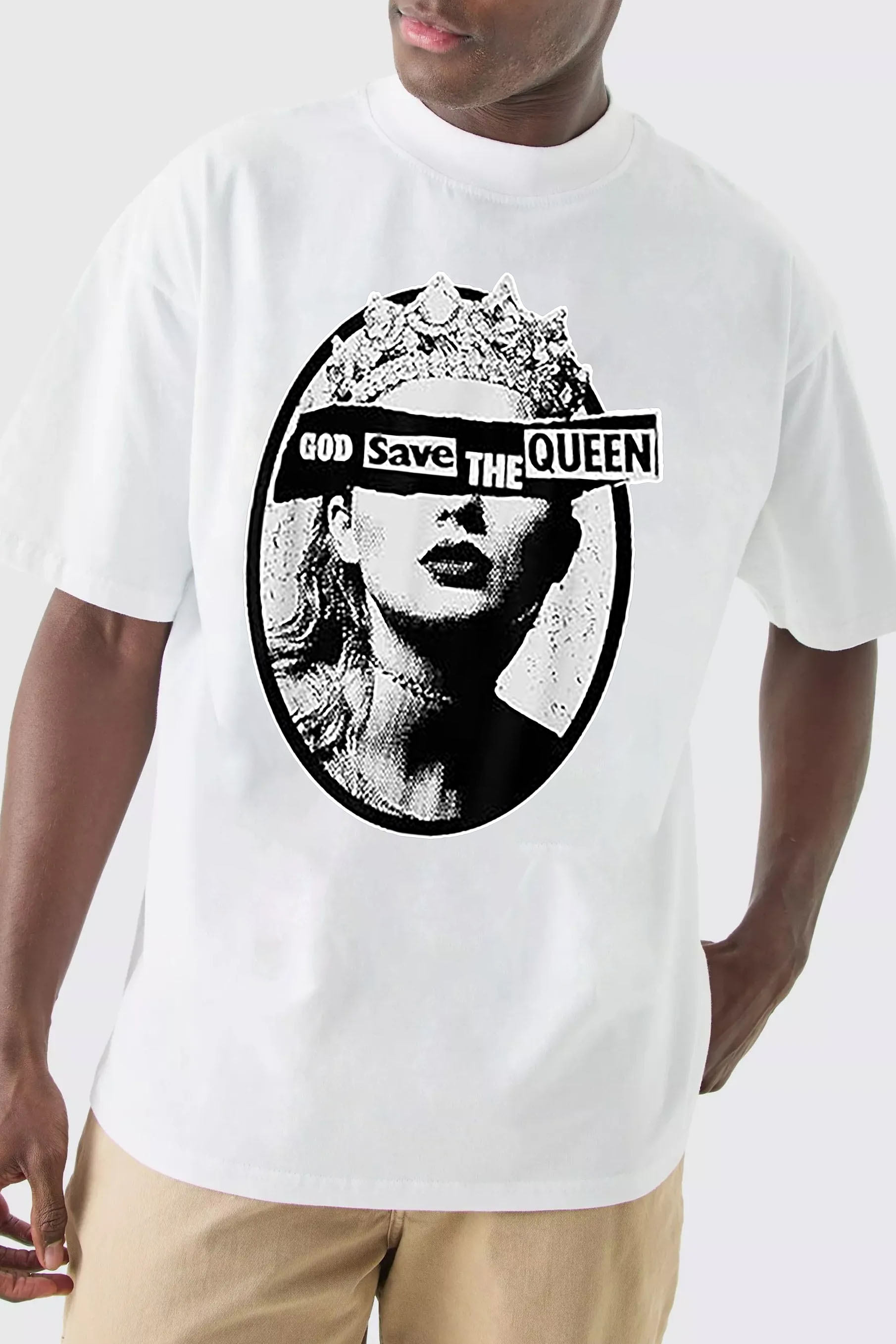 New T-Shirt God Save Merch, Shirt God Save The Queen  Men’S