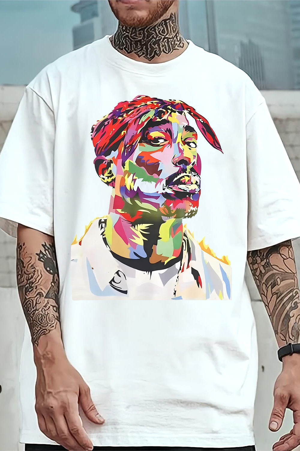 New T-Shirt Forever The Merch, Shirt Forever The G.O.A.T 2Pac For Men