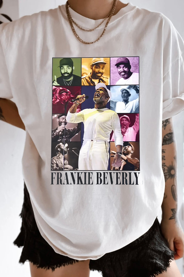 New T-Shirt Frankie Beverly Merch, Shirt Frankie Beverly Short Sleeve