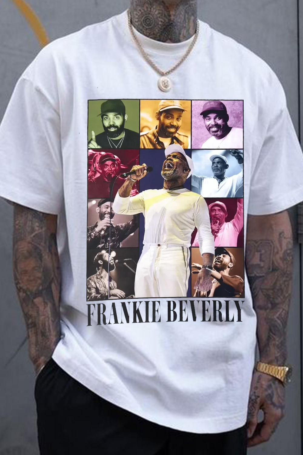 New T-Shirt Frankie Beverly Merch, Shirt Frankie Beverly Short Sleeve